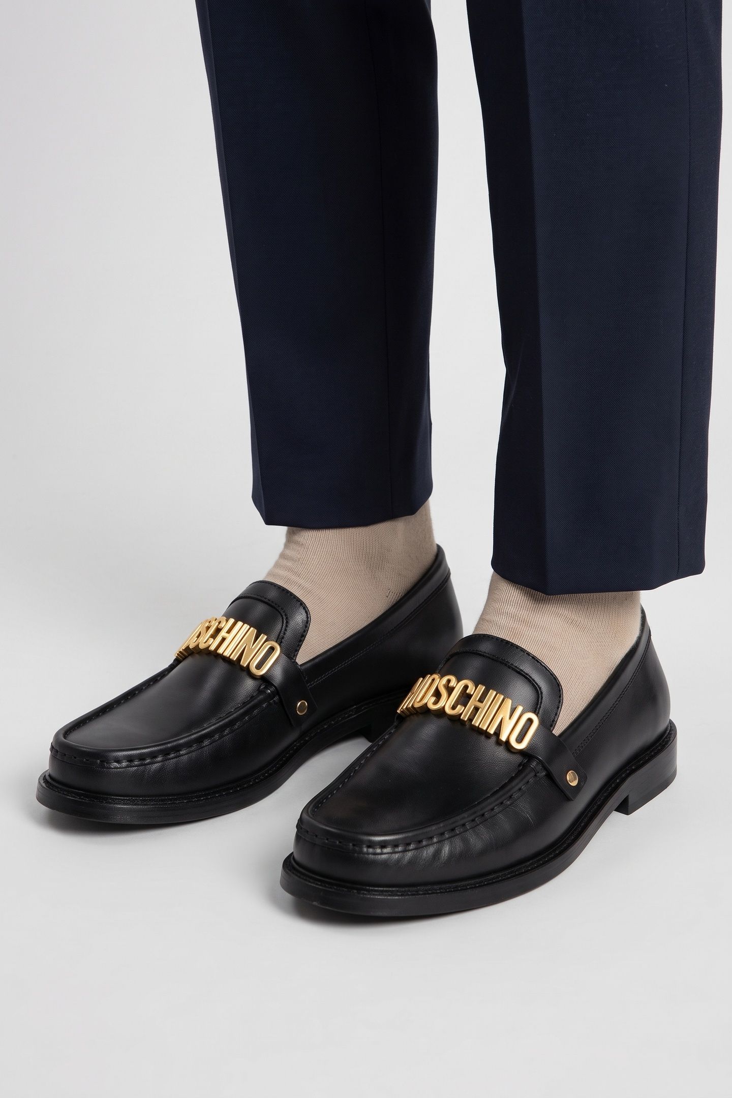 CALFSKIN LOAFER BLACK 3