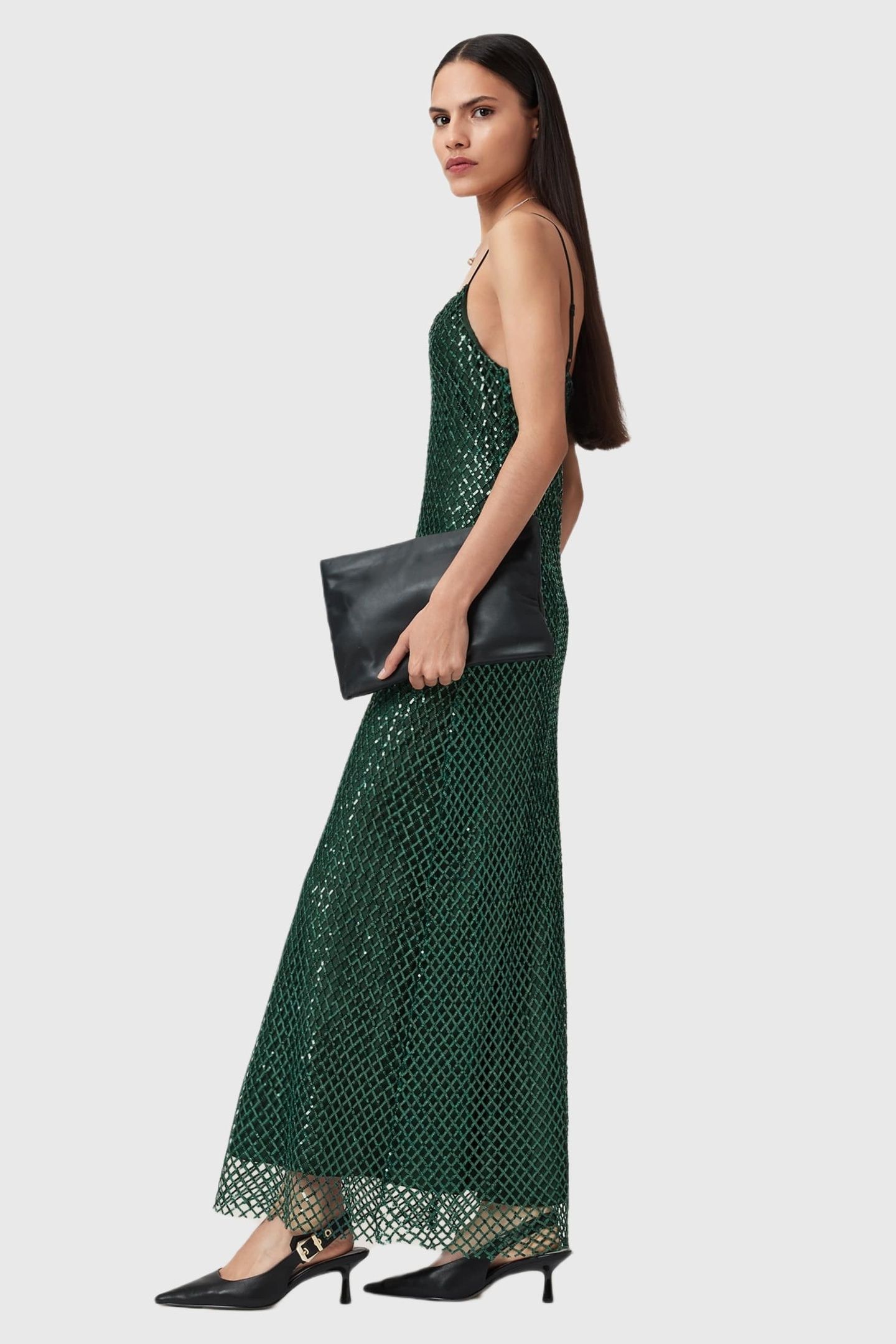 CHANTELLE DRESS EMERALD GREEN 5