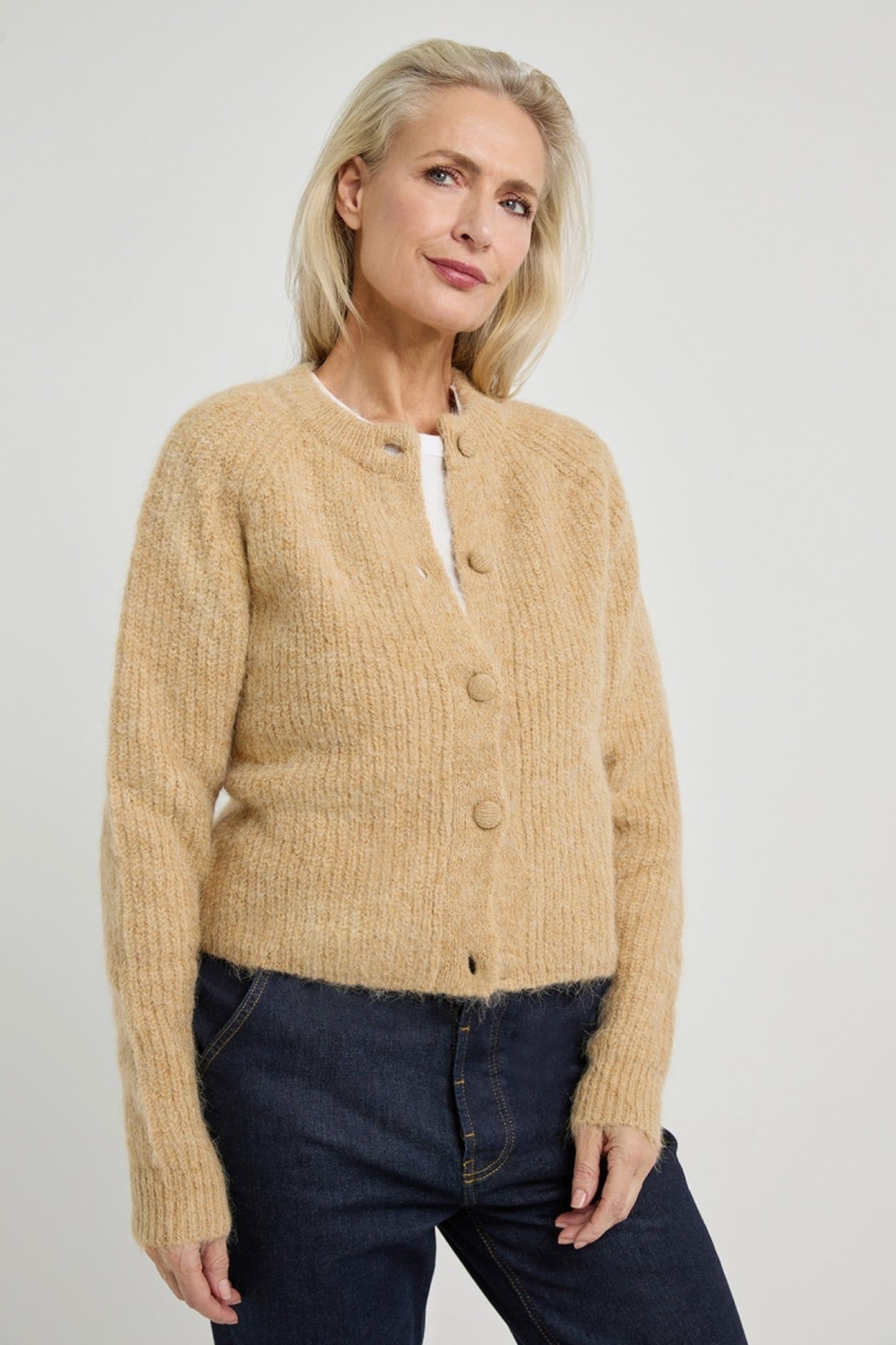ABIGAIL CARDIGAN CAMEL 2