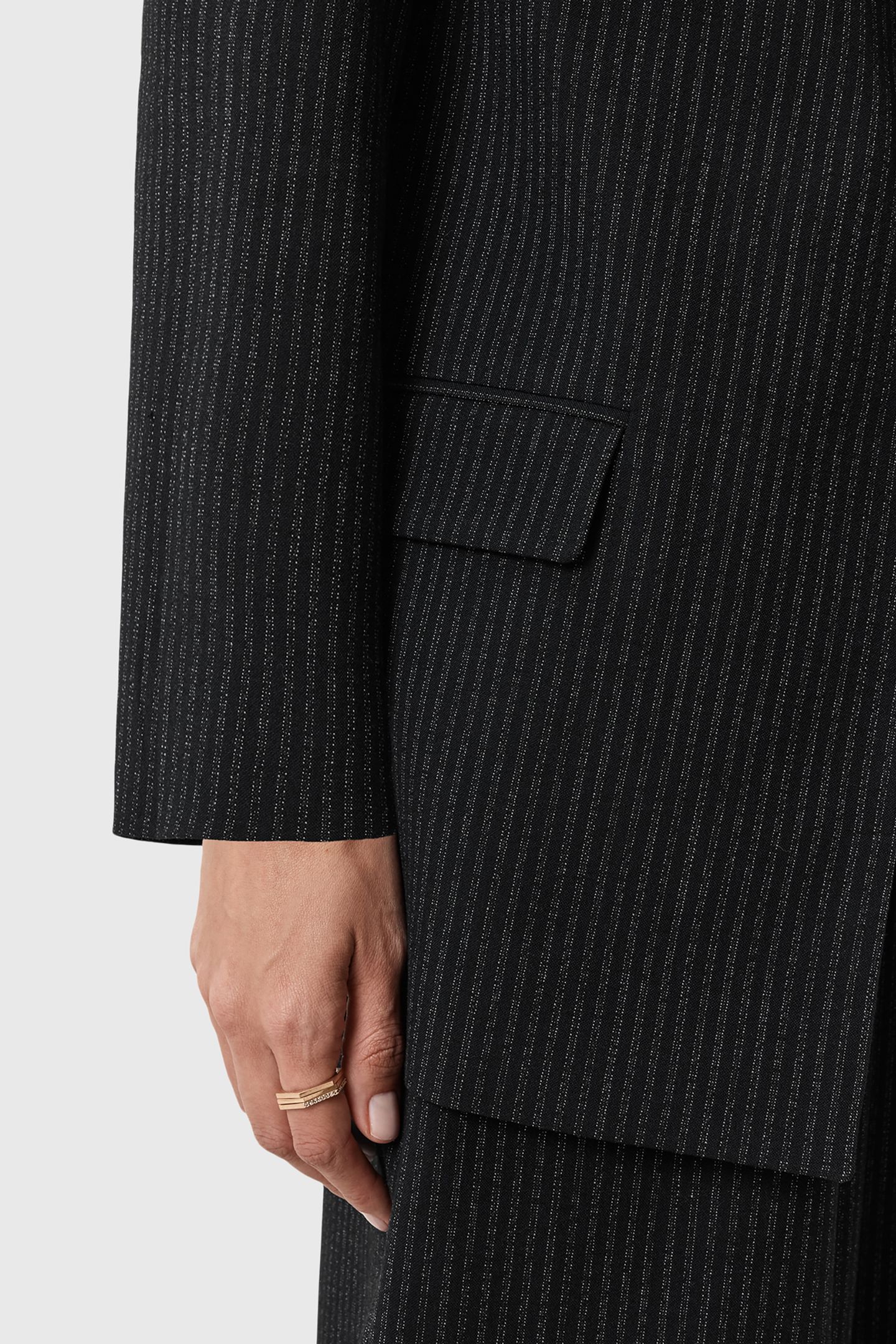 ALEIDA PIN BLAZER BLACK 7