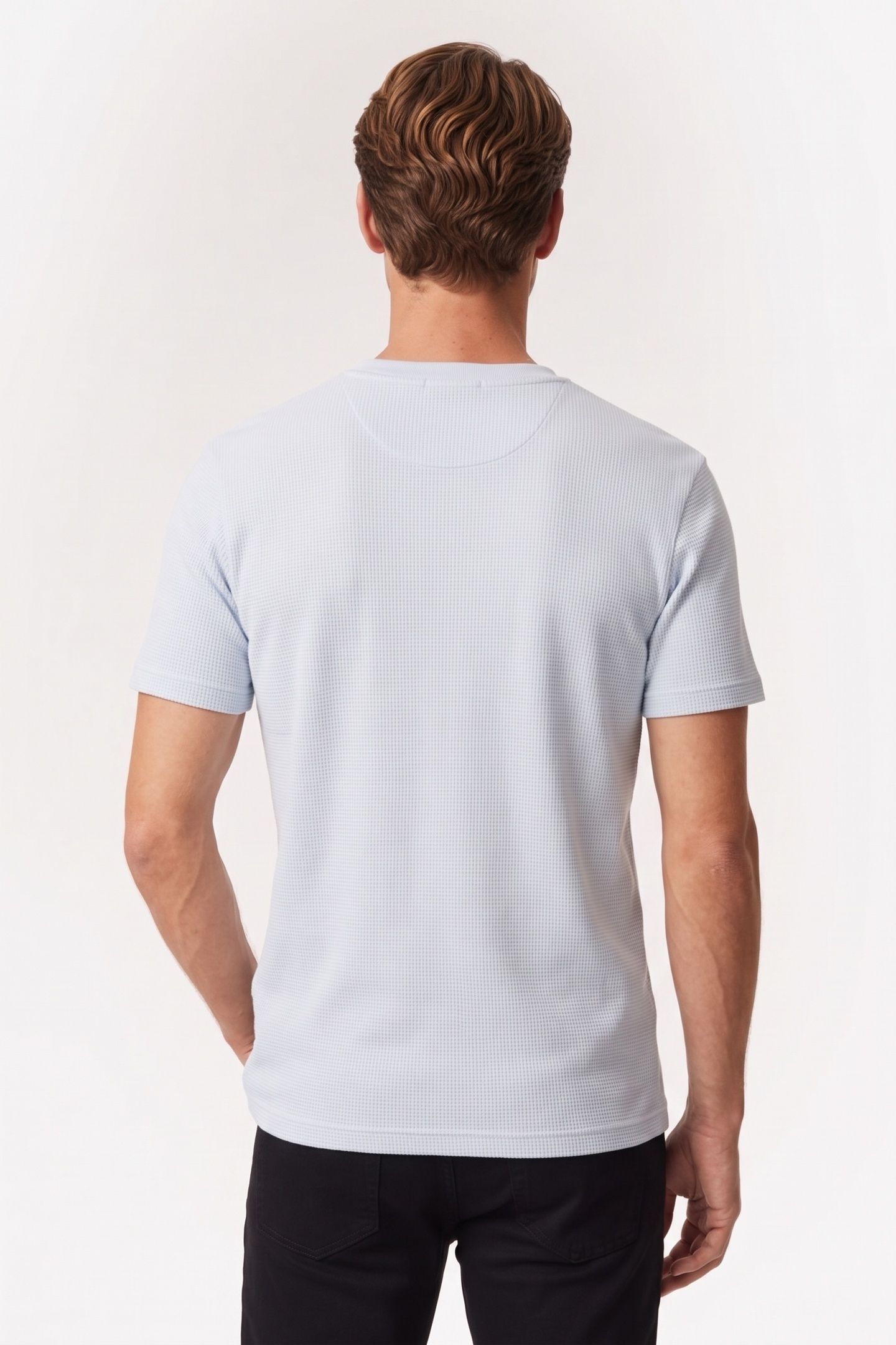 SS WAFFLE BADGE CREW NECK TEE PLEIN AIR 2