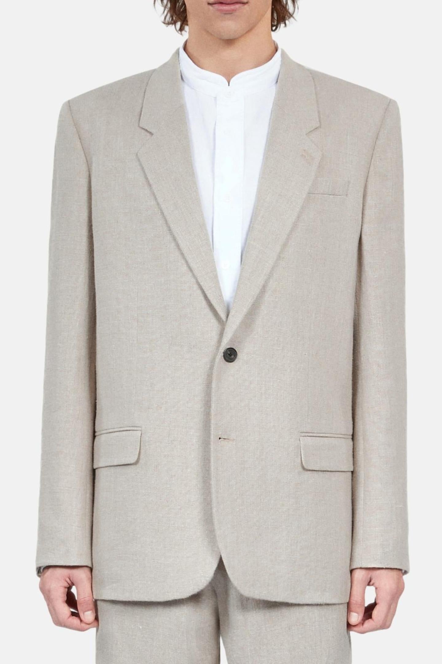 LARGE SUIT VESTS BEIGE 1