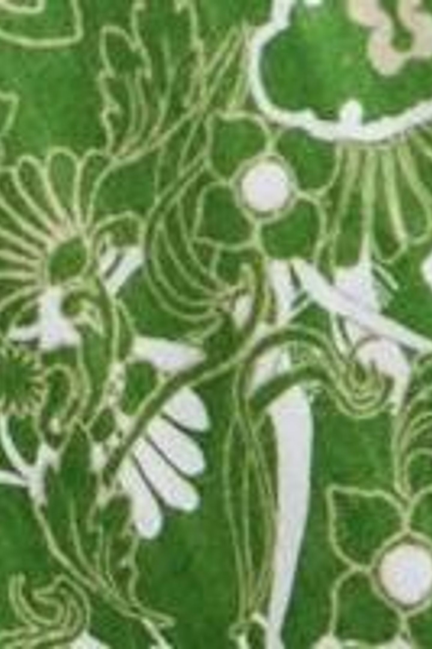 IRIS LINEN DRESS GREEN PRINT 6
