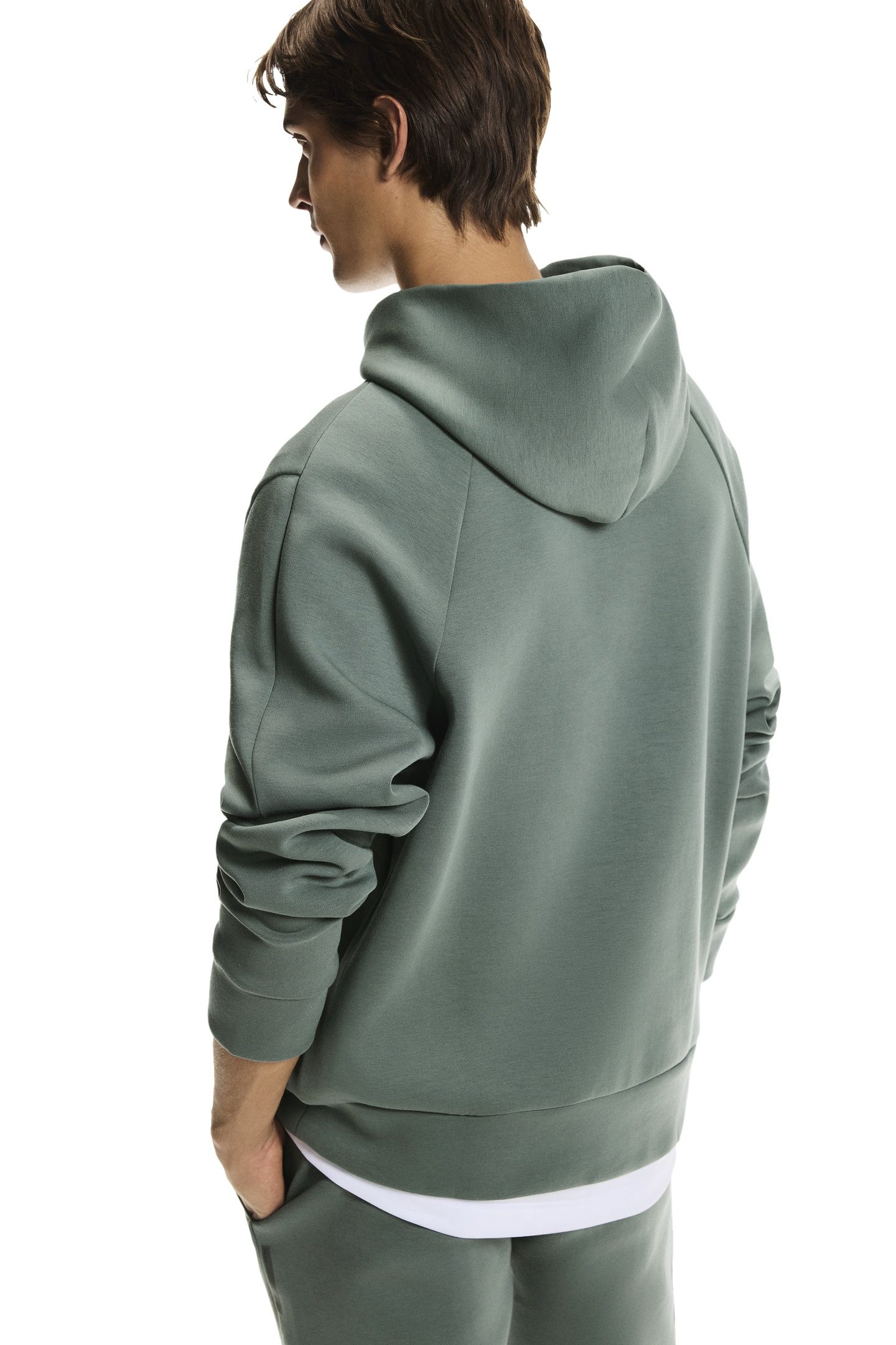 FOCUS TECH HOODIE 1 OLIVE 3