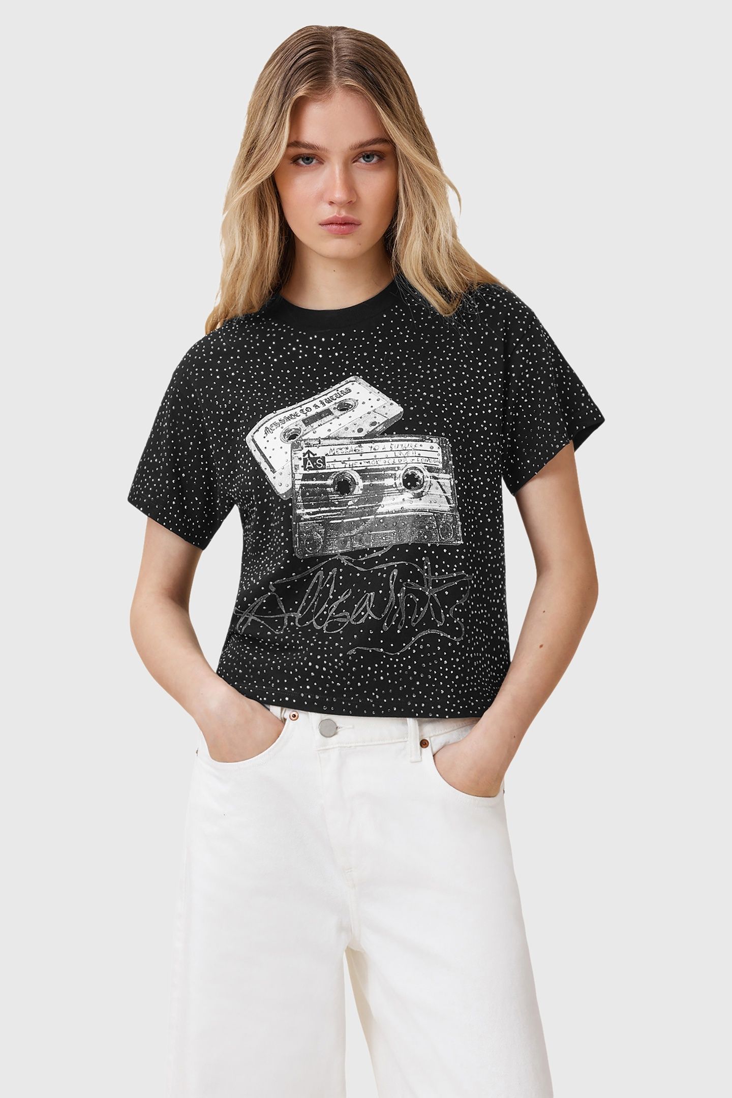 REEL ELLE TEE BLACK 2