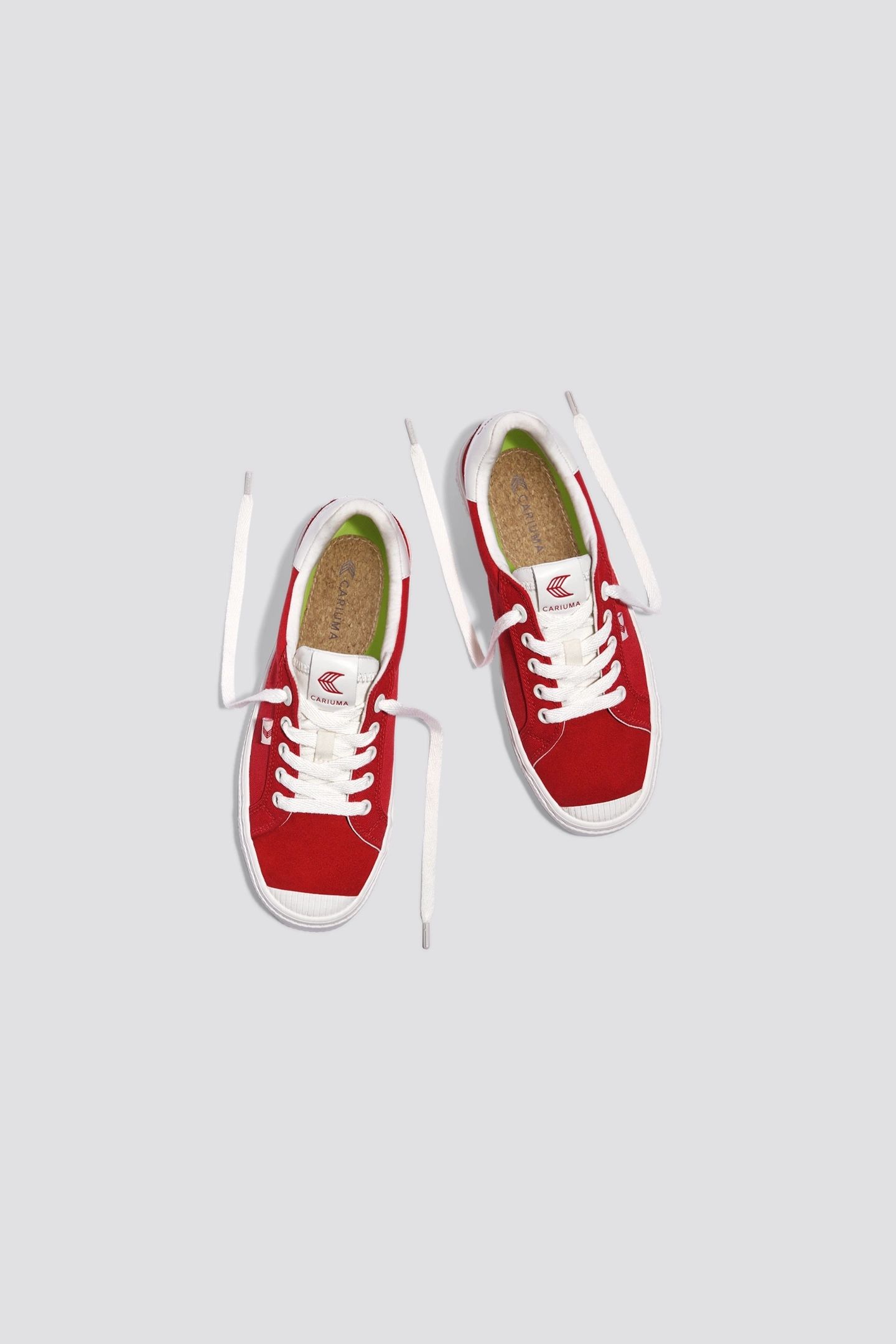 OCA NYLON AND SUEDE SCARLET RED 4