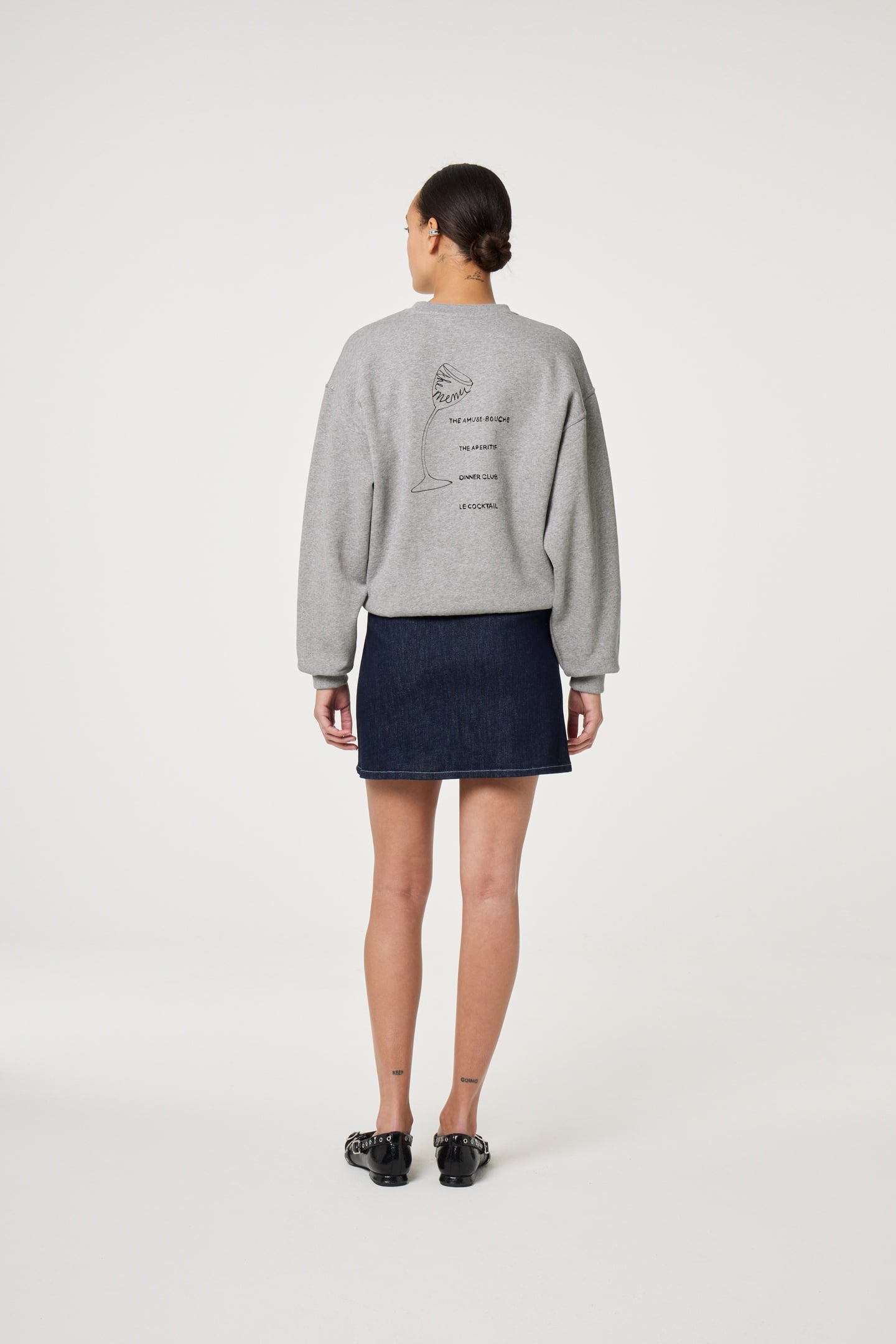 TERRY CHATEAU SWEATER GREY MELANGE 3