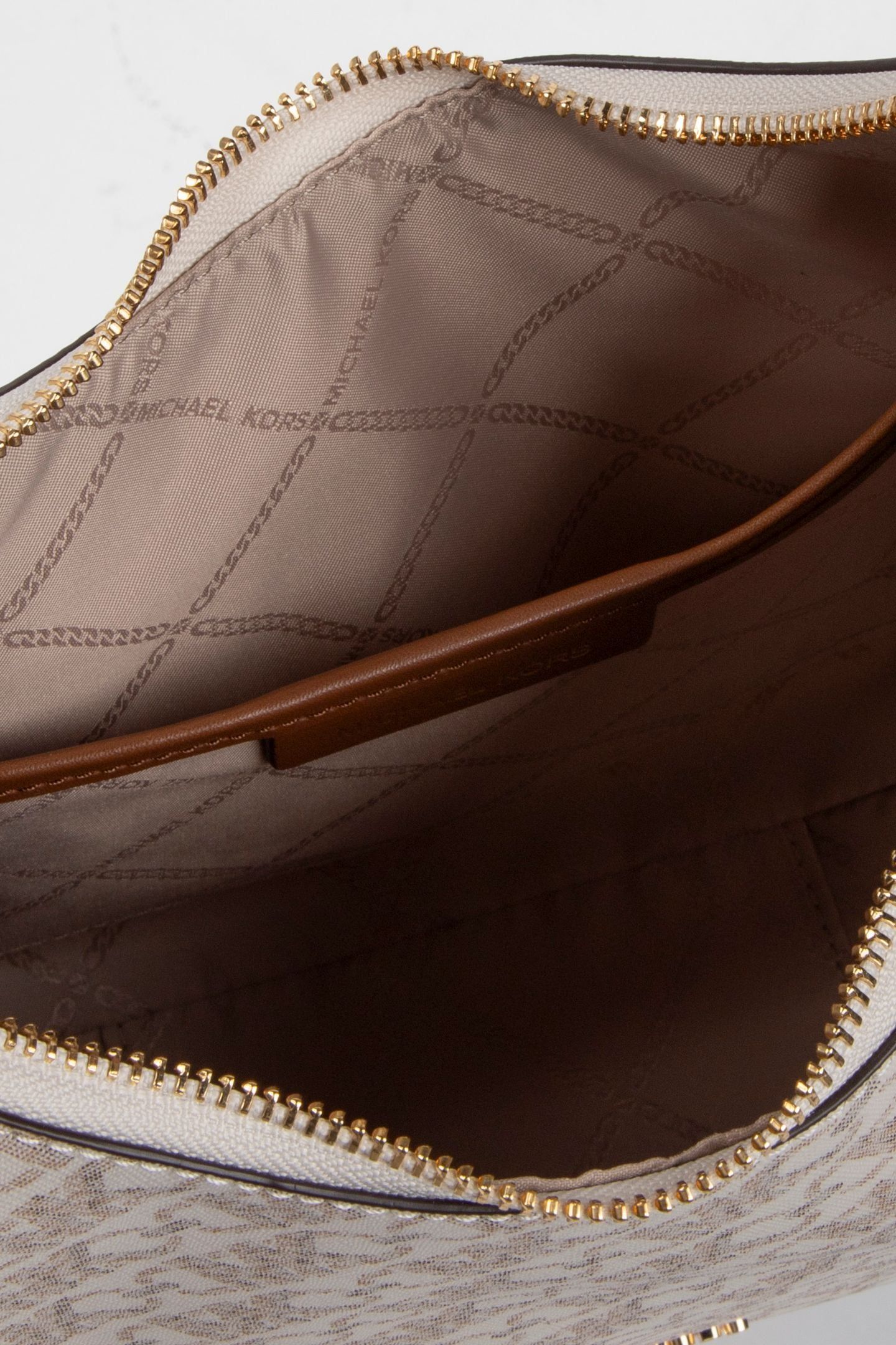 CRESCENT TOP ZIP HOBO SHOULDER VANILLA/LUGG 5