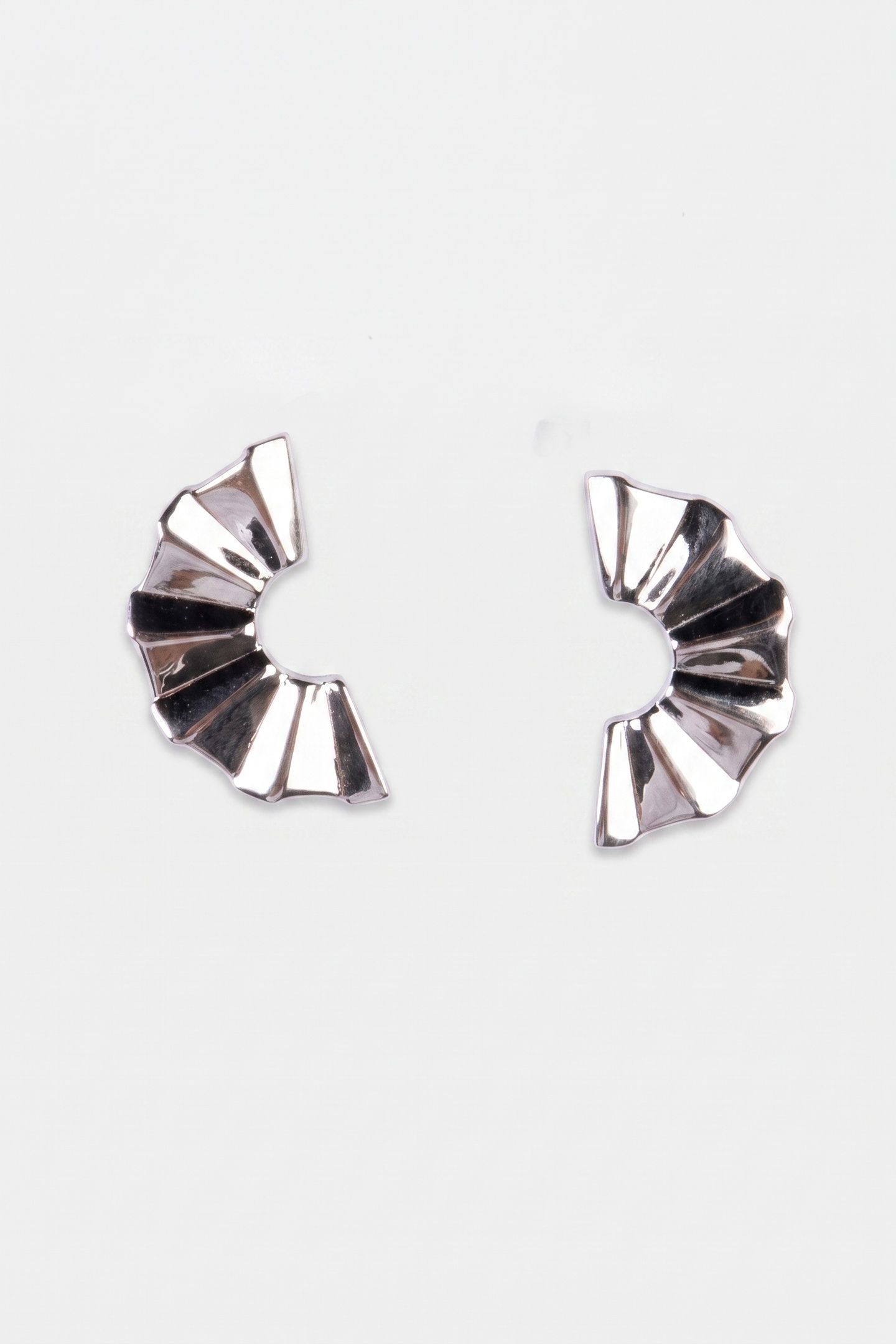 FAN OHRRINGE SILVER 3