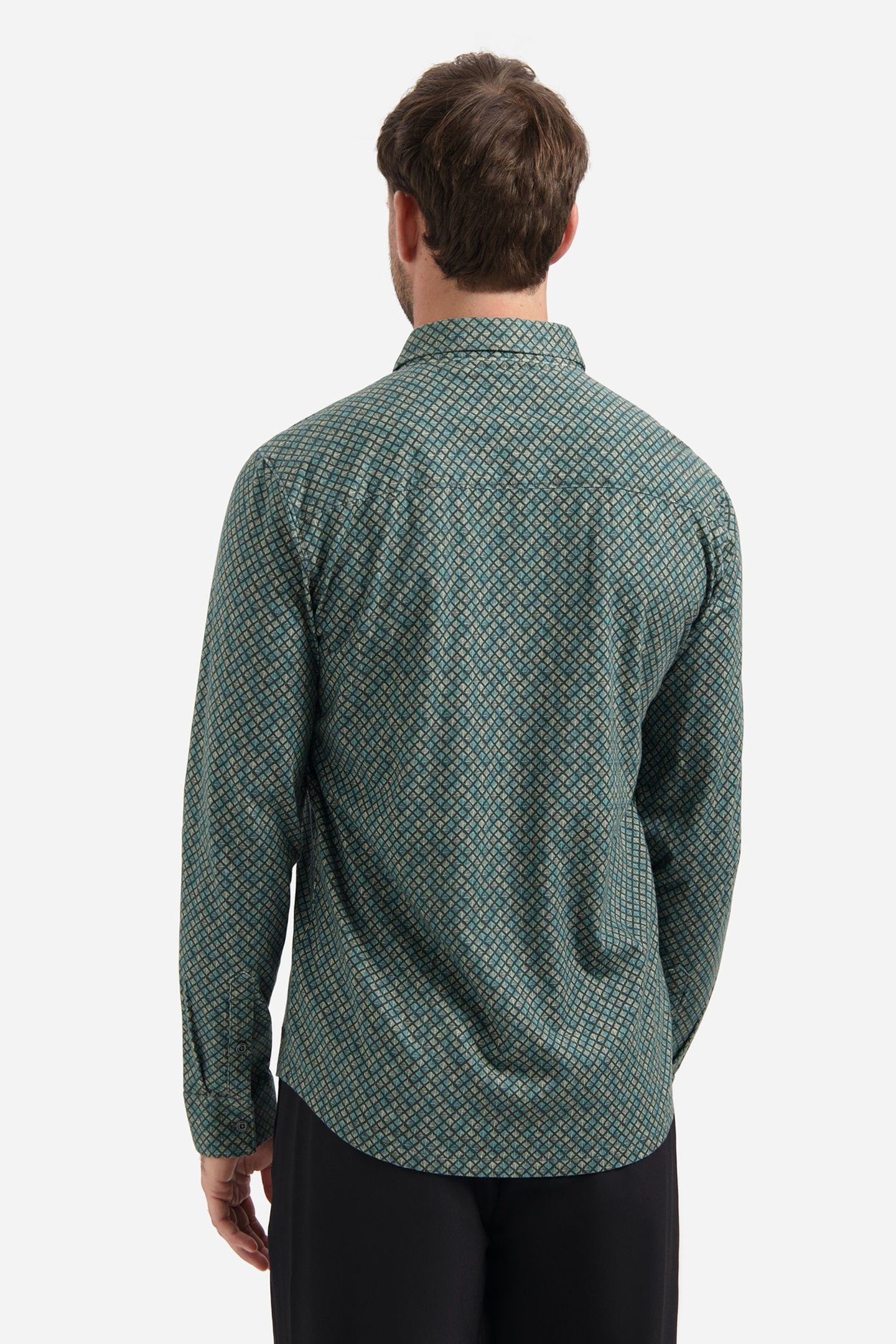 SHIRT JERSEY ALLOVER PRINTED DARK STEEL 2