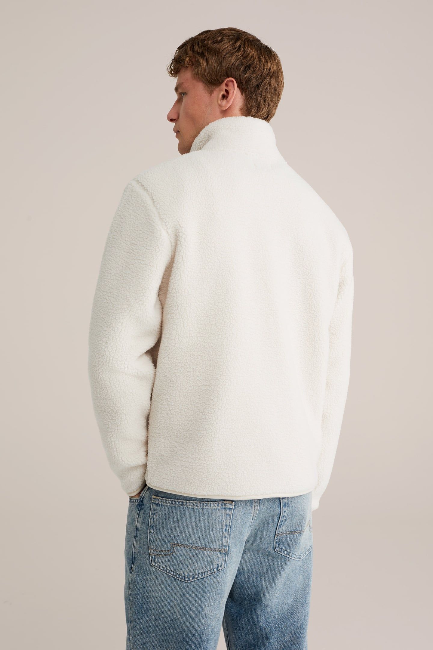 CARDIGAN WITH ZIPPER OFF-WHITE 3