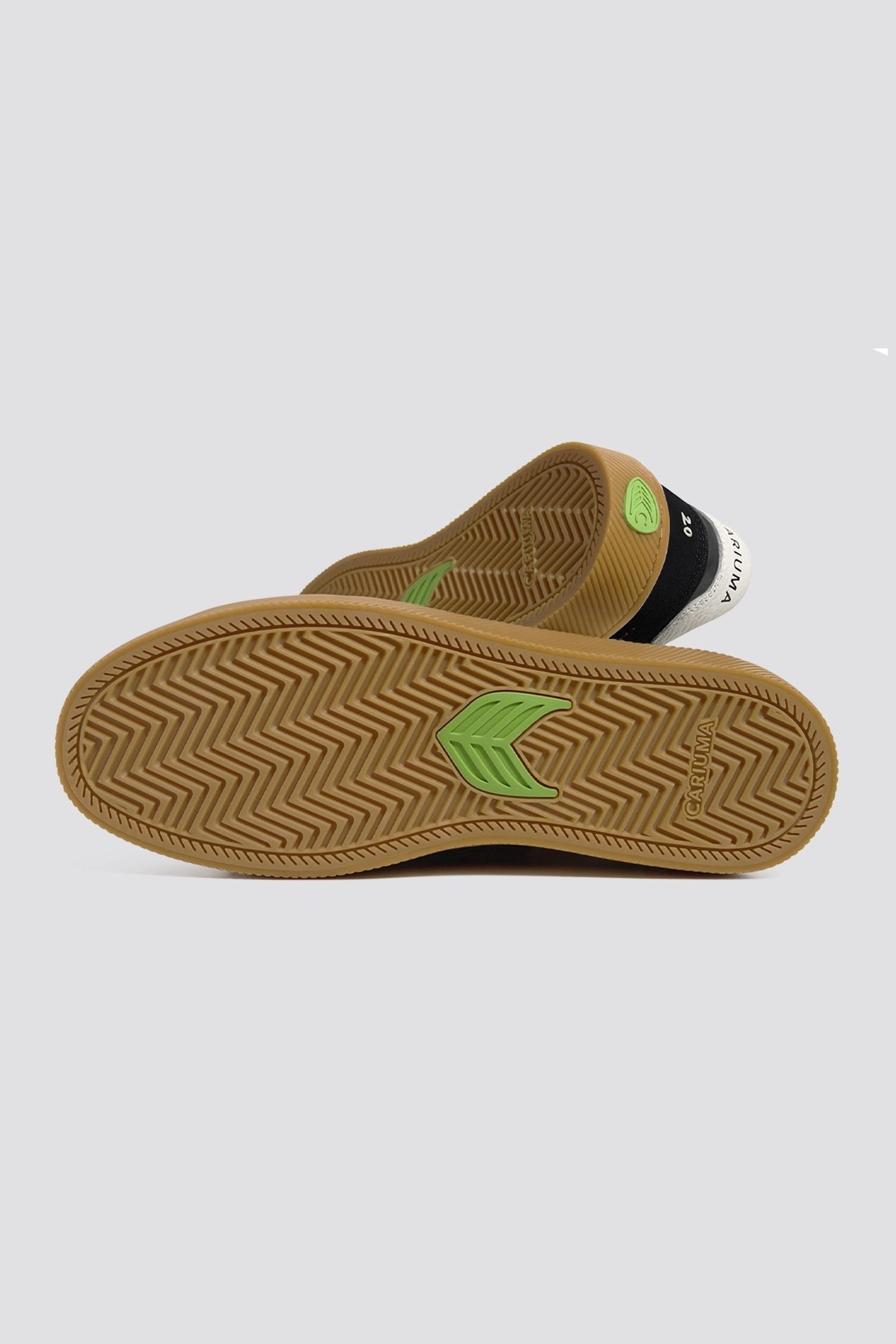 CATIBA PRO 2.0 SUEDE AND CORDURA GUM BLACK IVORY LOGO 6