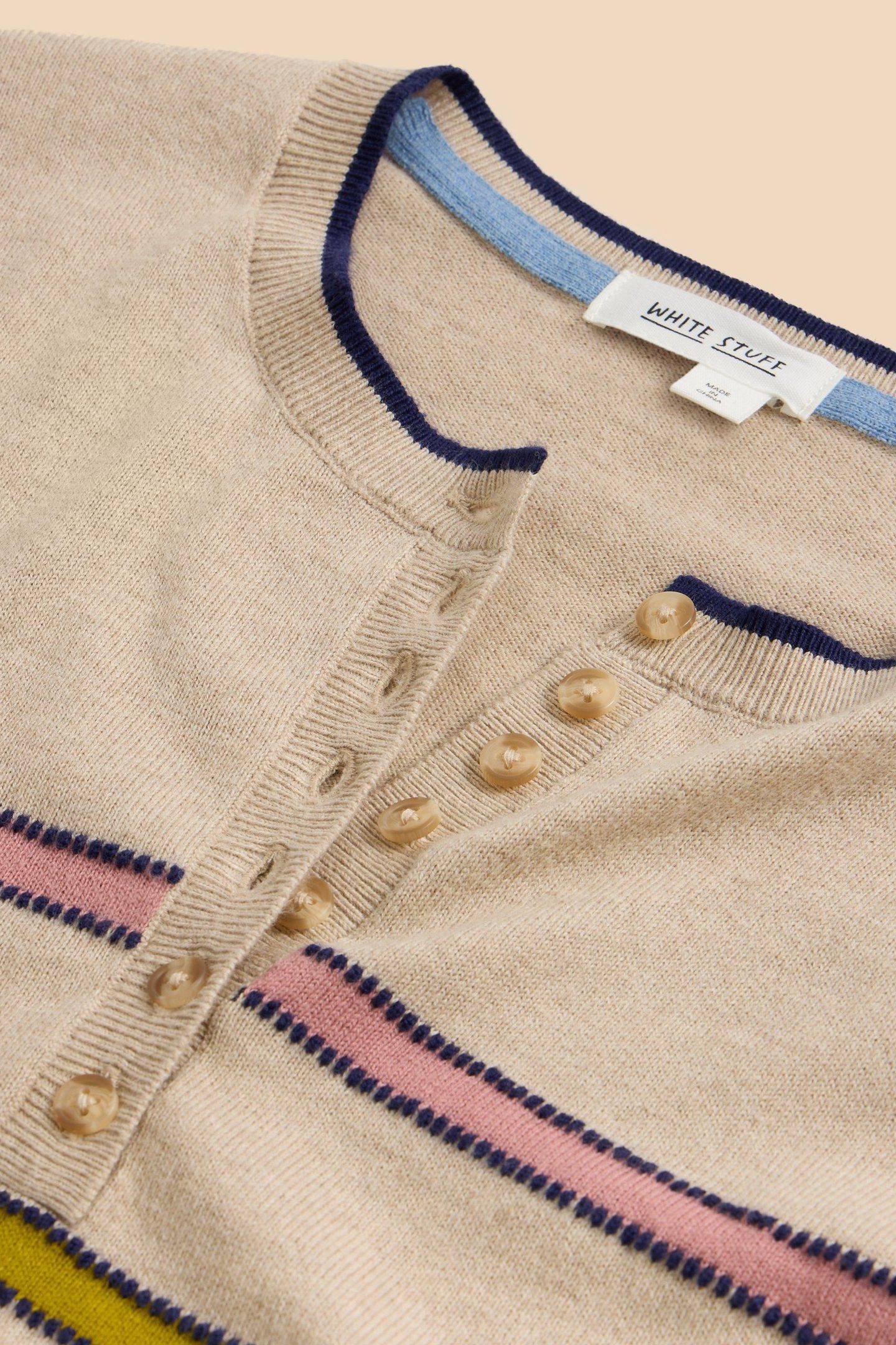 SIENNA STRIPE JUMPER IVORY MULTI 8
