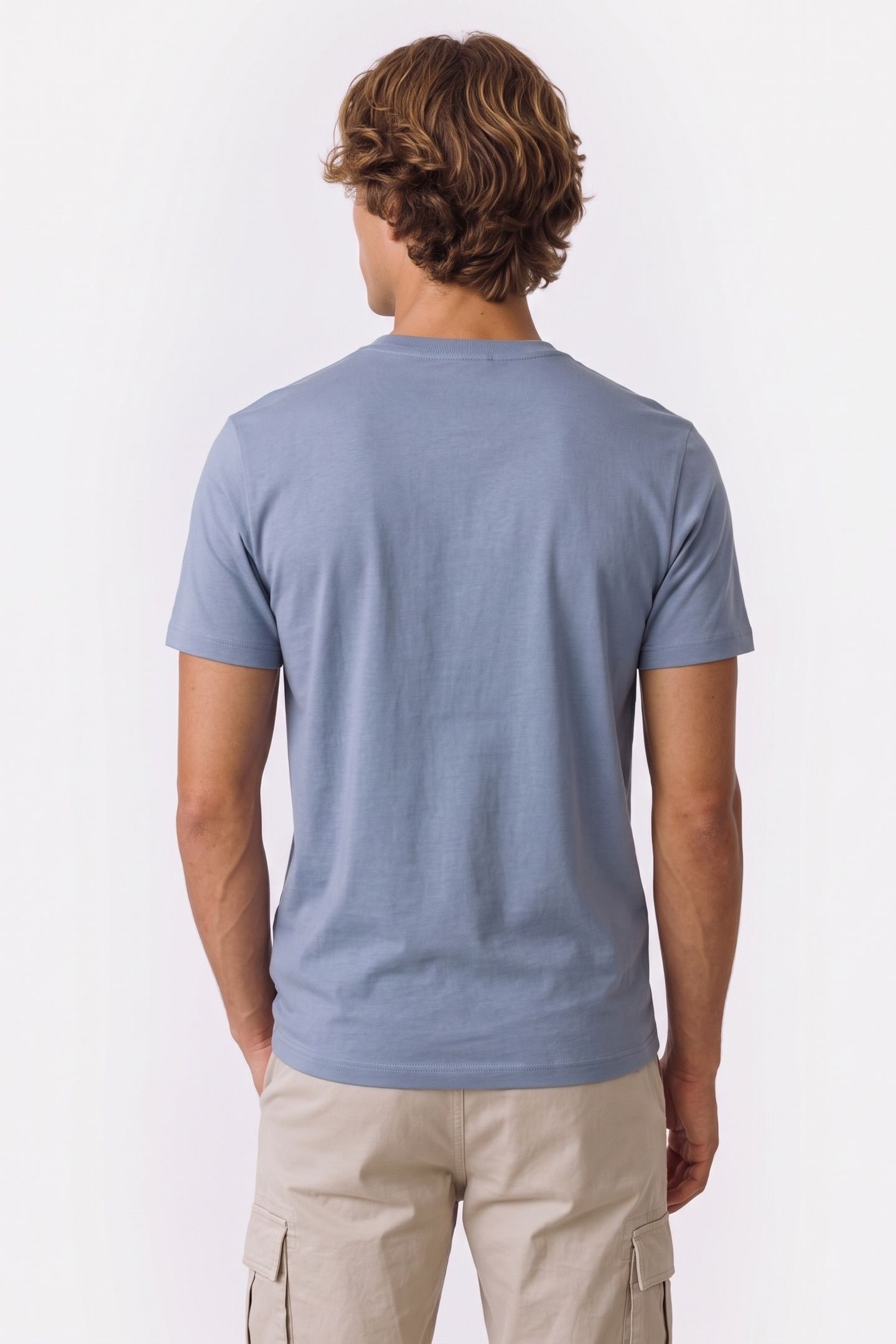 SS CLASSIC MONOGRAM TEE DUSTY SAILOR BLUE 2