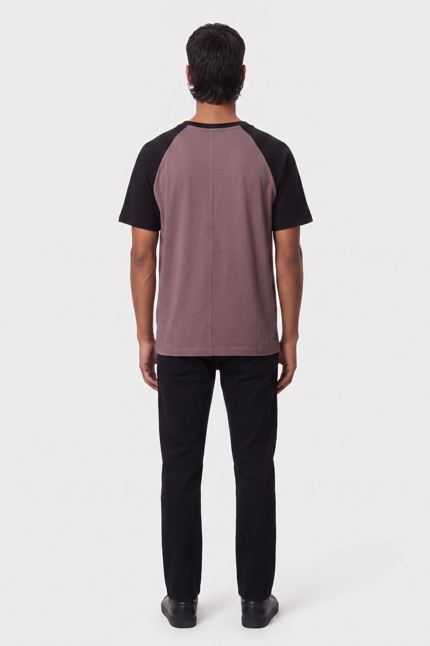 SHORT-SLEEVED T-SHIRT WITH PRINT ON THE FRONT BROWN 3