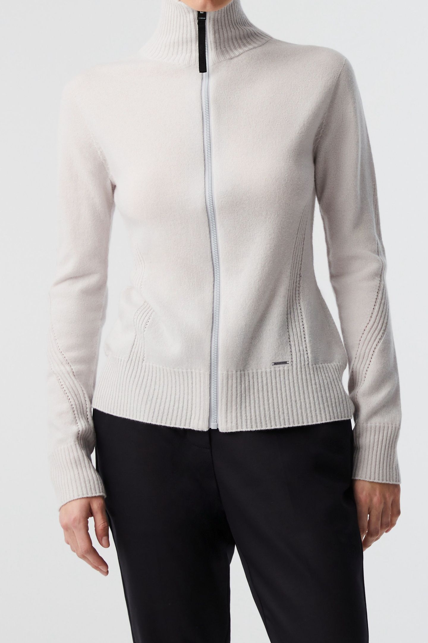 FEHCA V1.Y8.02 FLAT-KNIT-JACKET OFF WHITE 1