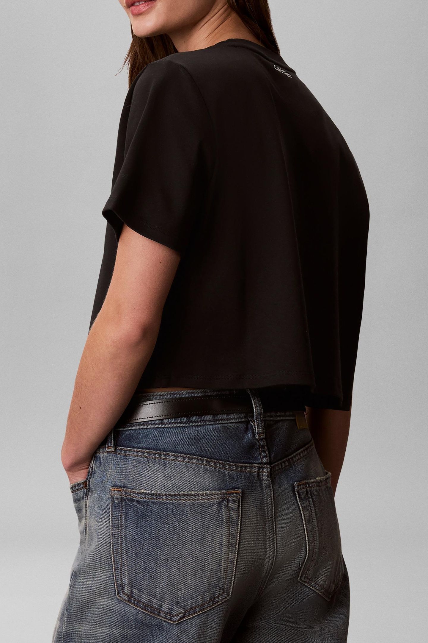 SHORT SLEEVE SLEEK INTERLOCK EASY TEE BLACK 2