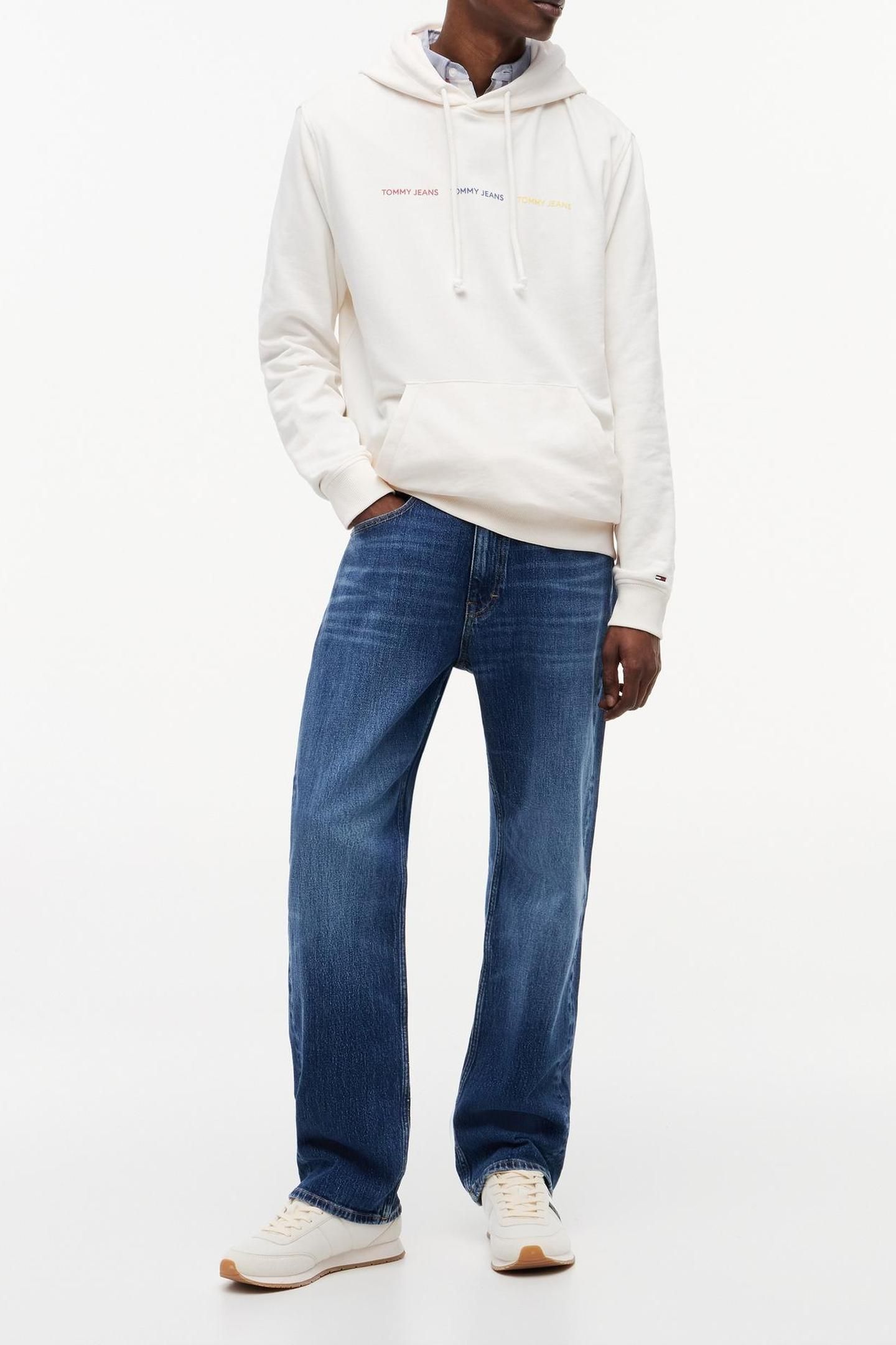 REGULAR REPEAT HOODIE ANCIENT WHITE 3