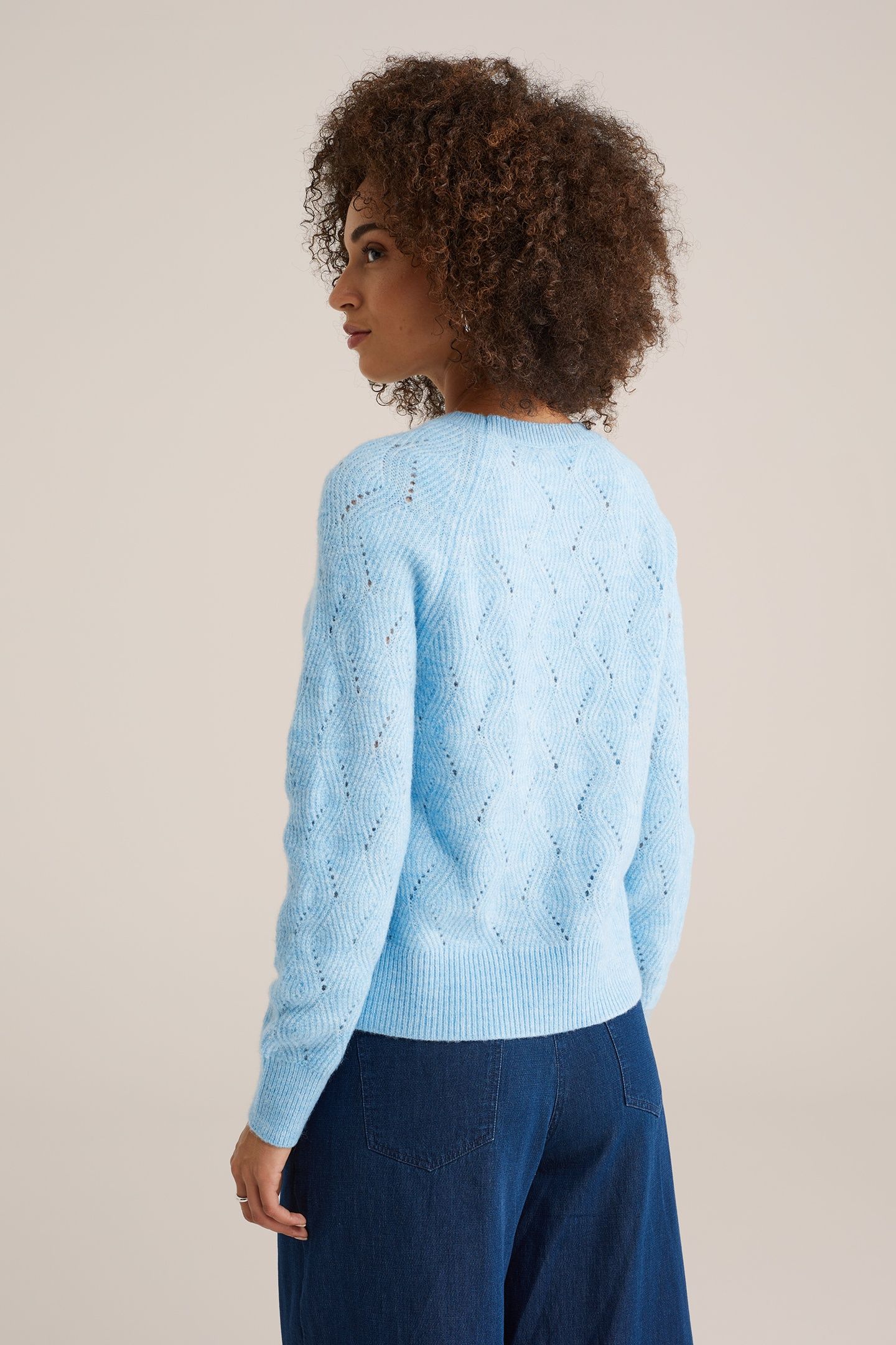 KNITTED PULLOVER BLUE 3