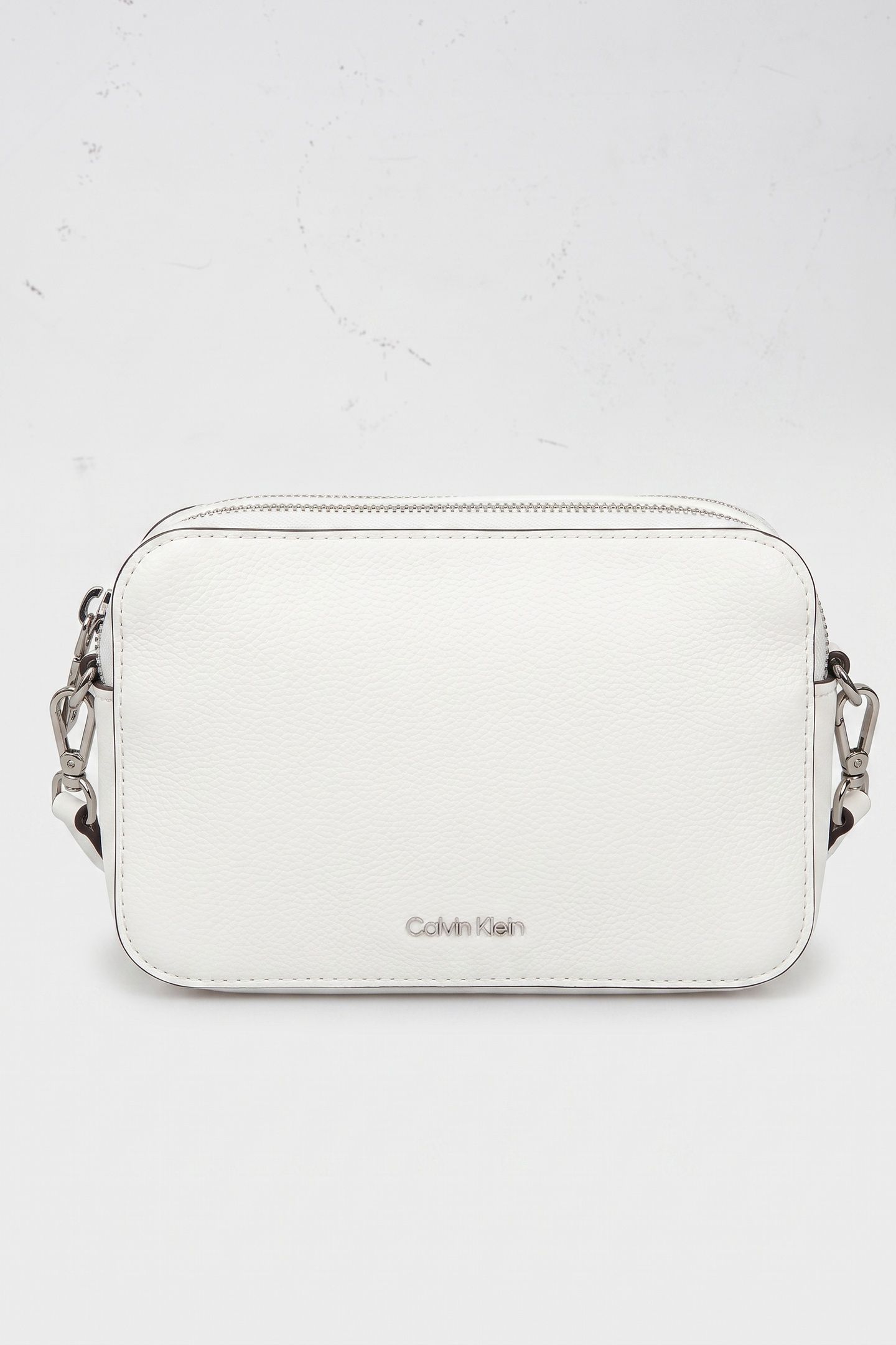WEBBING DOUBLE STRAP CROSSOVER WHITE ALYSSUM 2