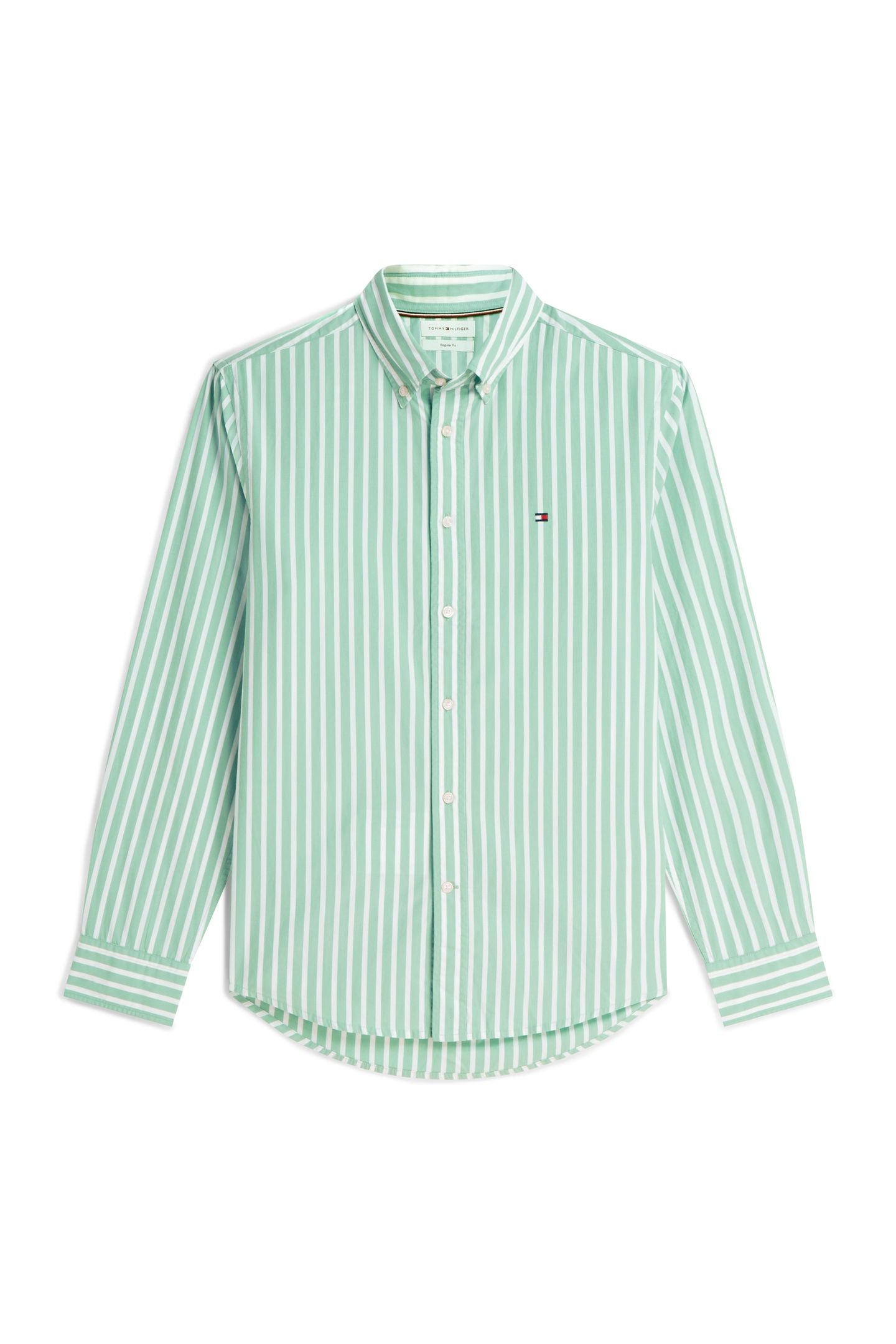FLEX POPLIN SEASONAL CUT GRASS/STRIPE 4