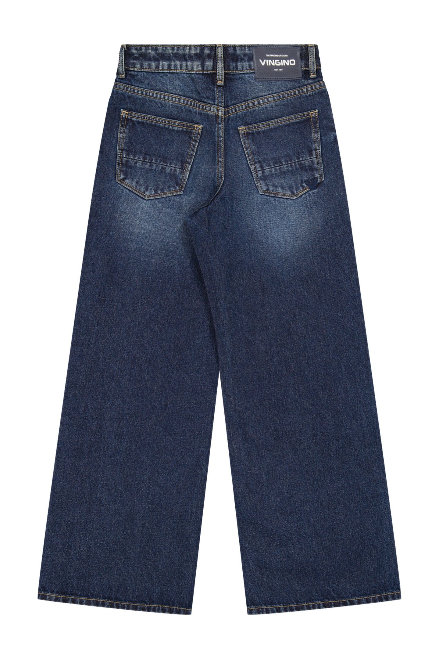 GIRLS CHERRY JEANS DEEP DARK 2