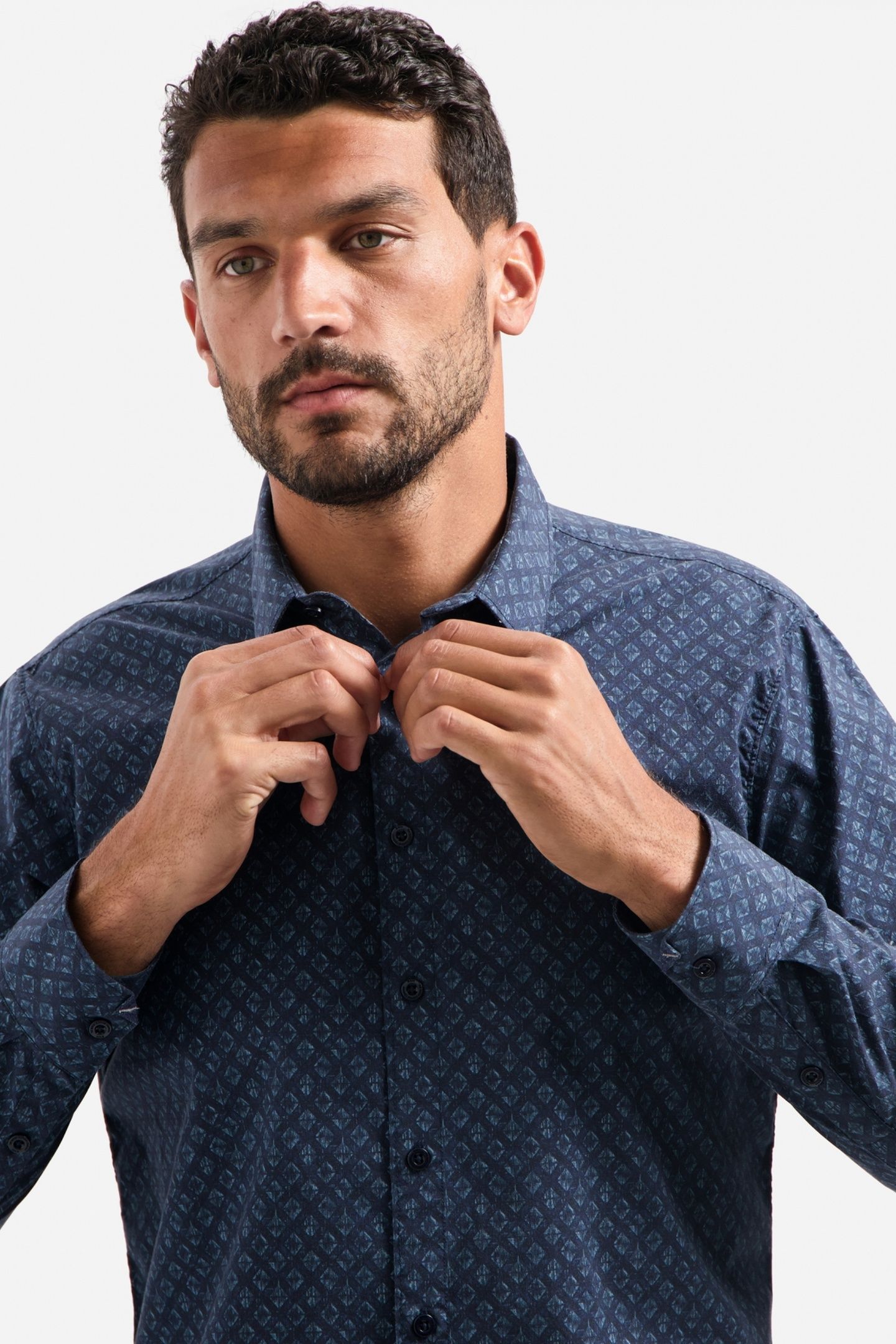 SHIRT STRECH ALLOVER PRINTED NIGHT 7