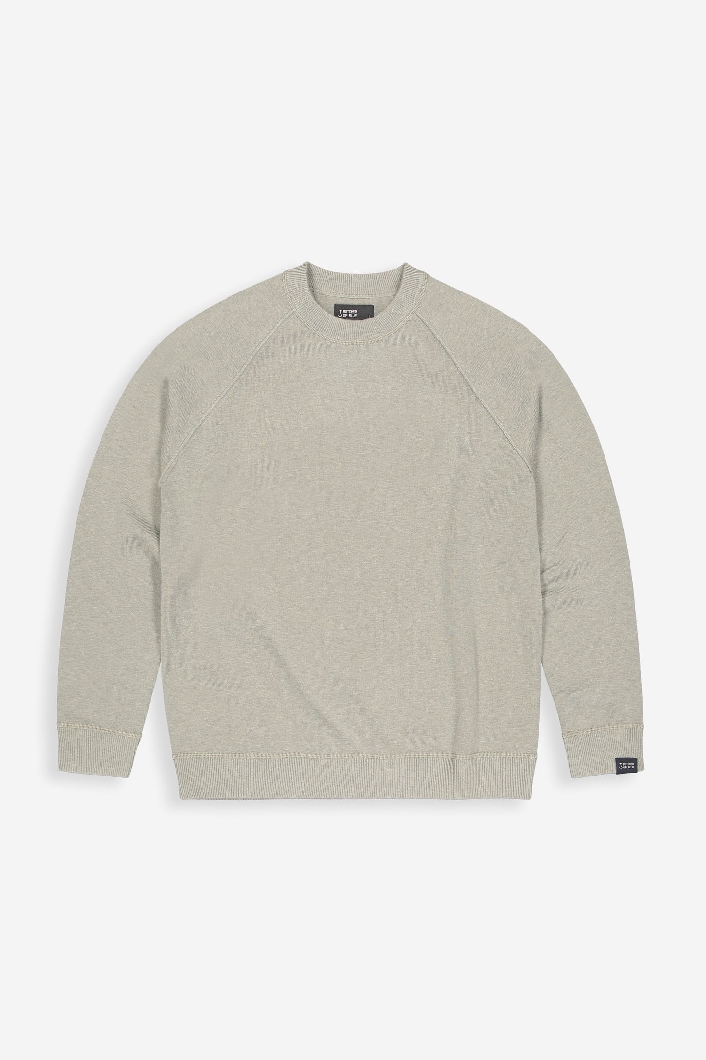 CLIFTON SWEAT CREW GRANITE GREEN 3