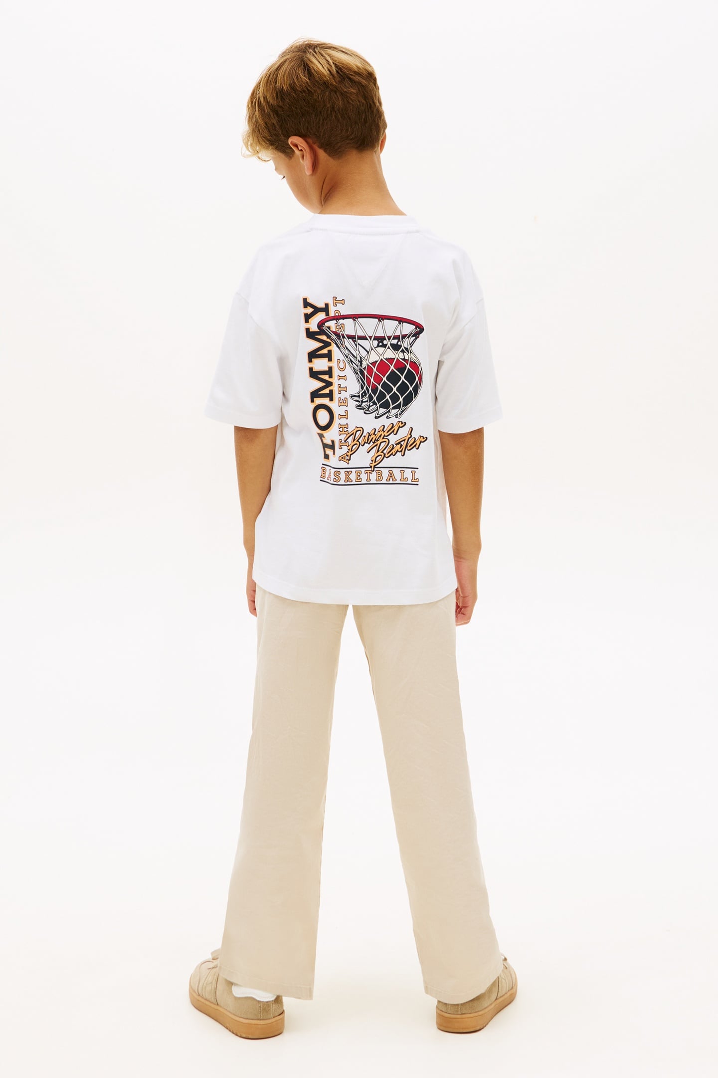 BOYS BASKETBALL GRAPHIC TEE WHITE 2