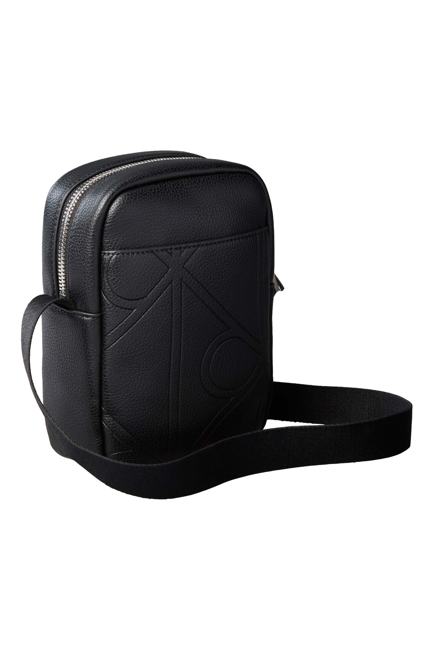 EMBLEM AOP EMBOSS CROSSOVER BLACK 2