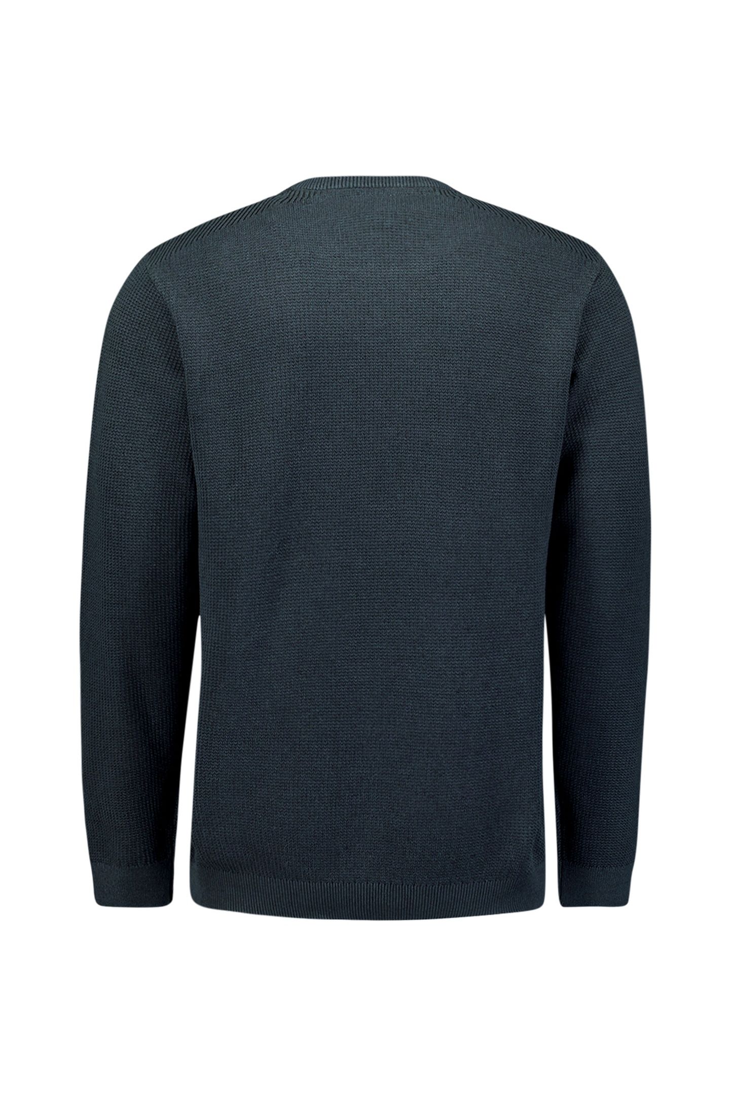 PULLOVER CREWNECK PLATED STRUCTURE KNIT NIGHT 6