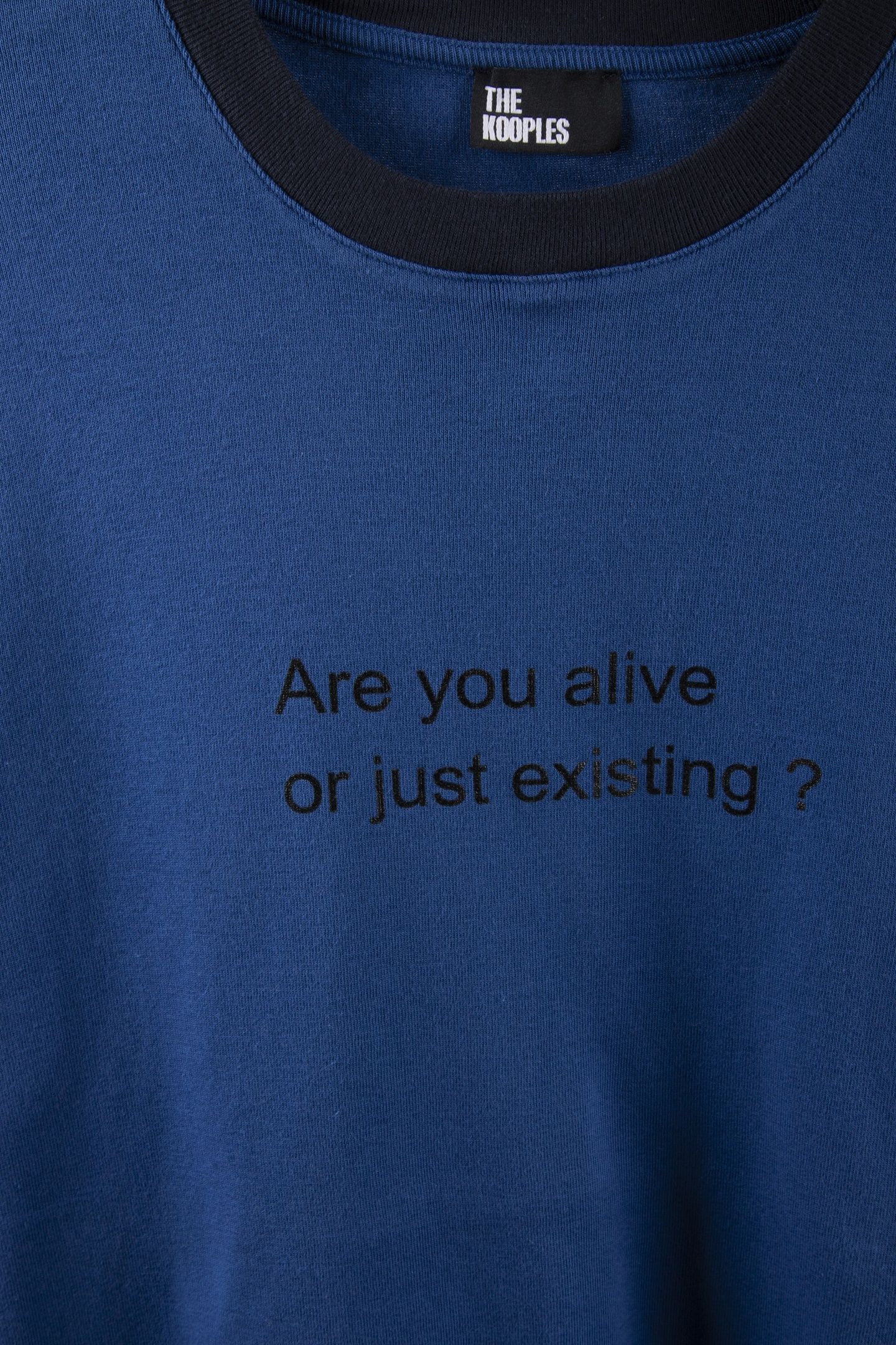 SHORT-SLEEVED T-SHIRT WITH PRINT ON THE FRONT BLUE BRUT 8