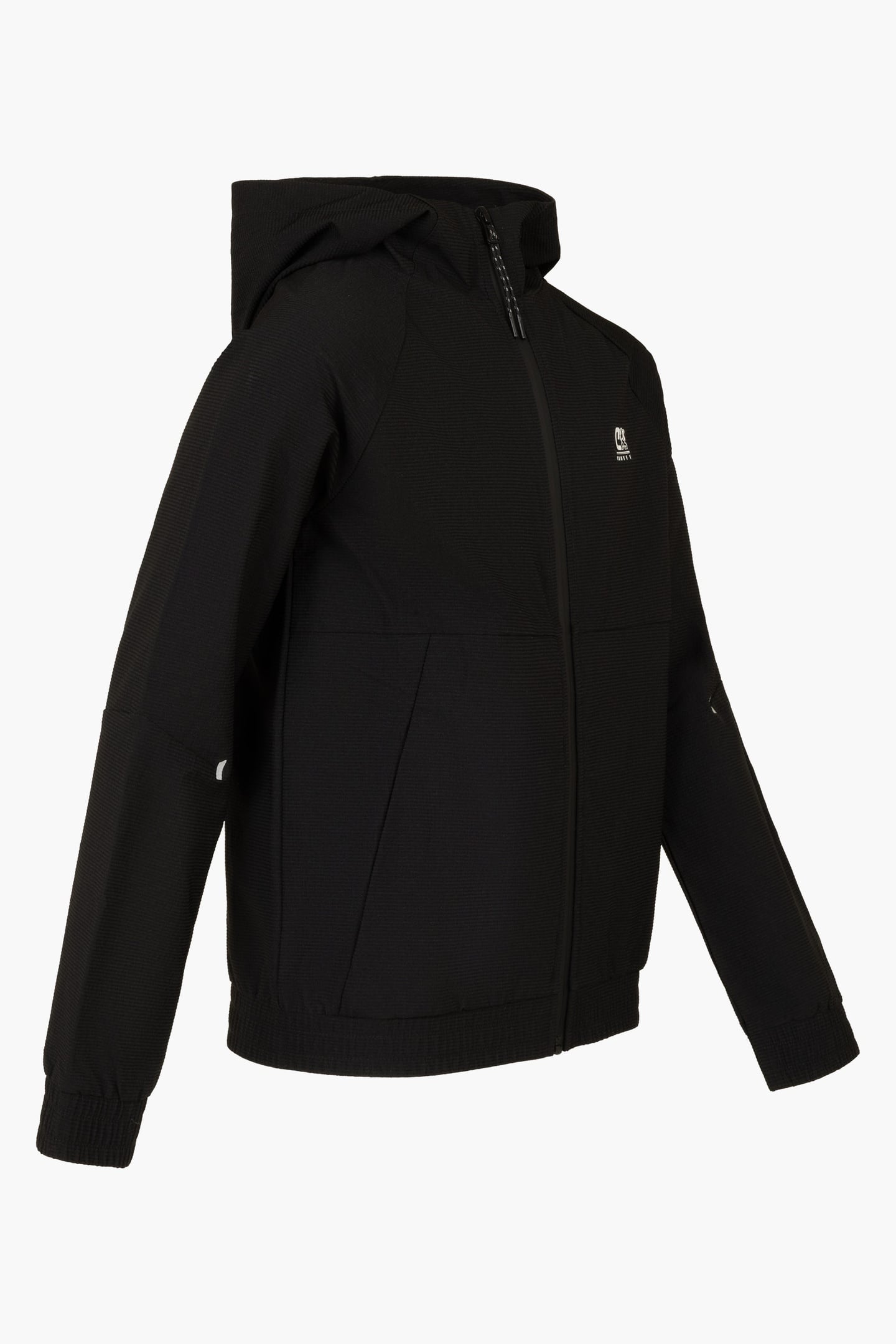 QUARTZ FZ WOVEN HOOD BLACK 3