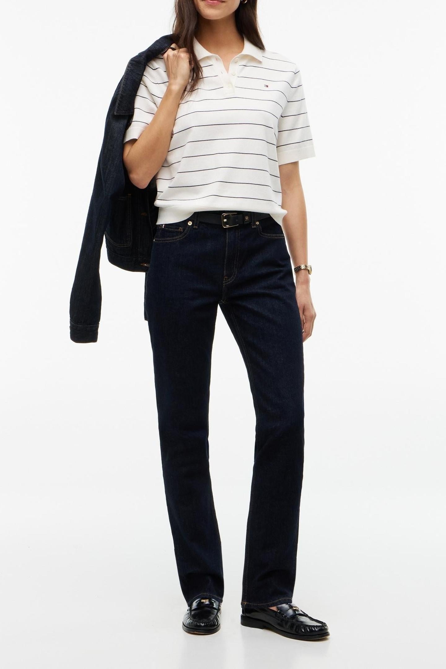 SLIM RINSE MID RISE 1