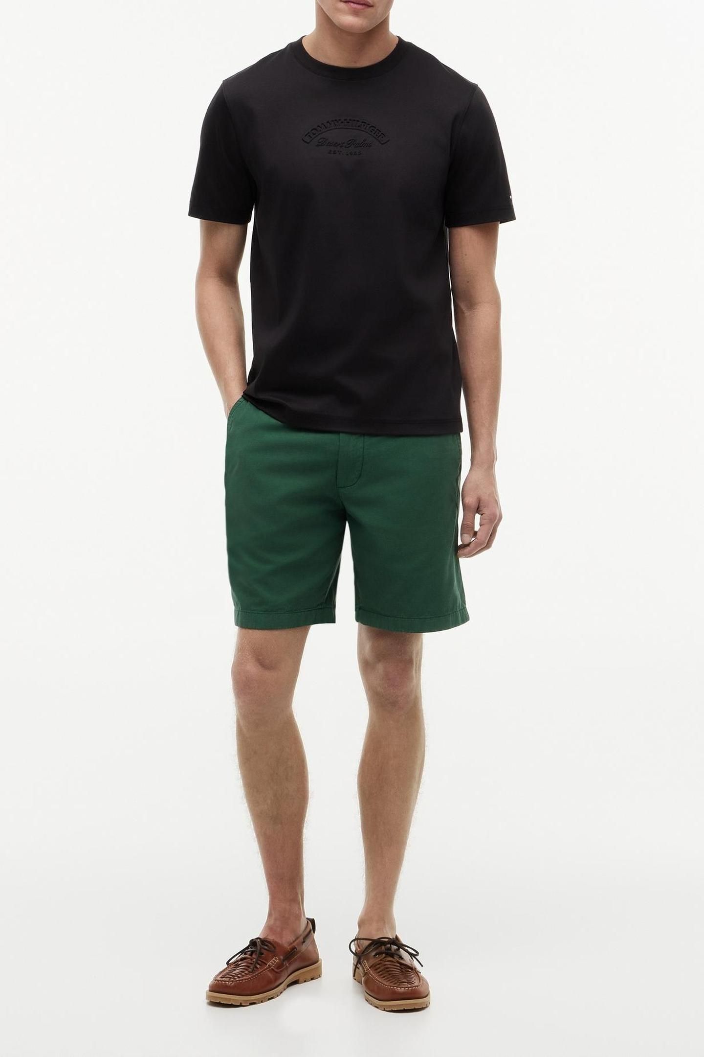 INTERLOCK EMBOSSED T-SHIRT BLACK 3