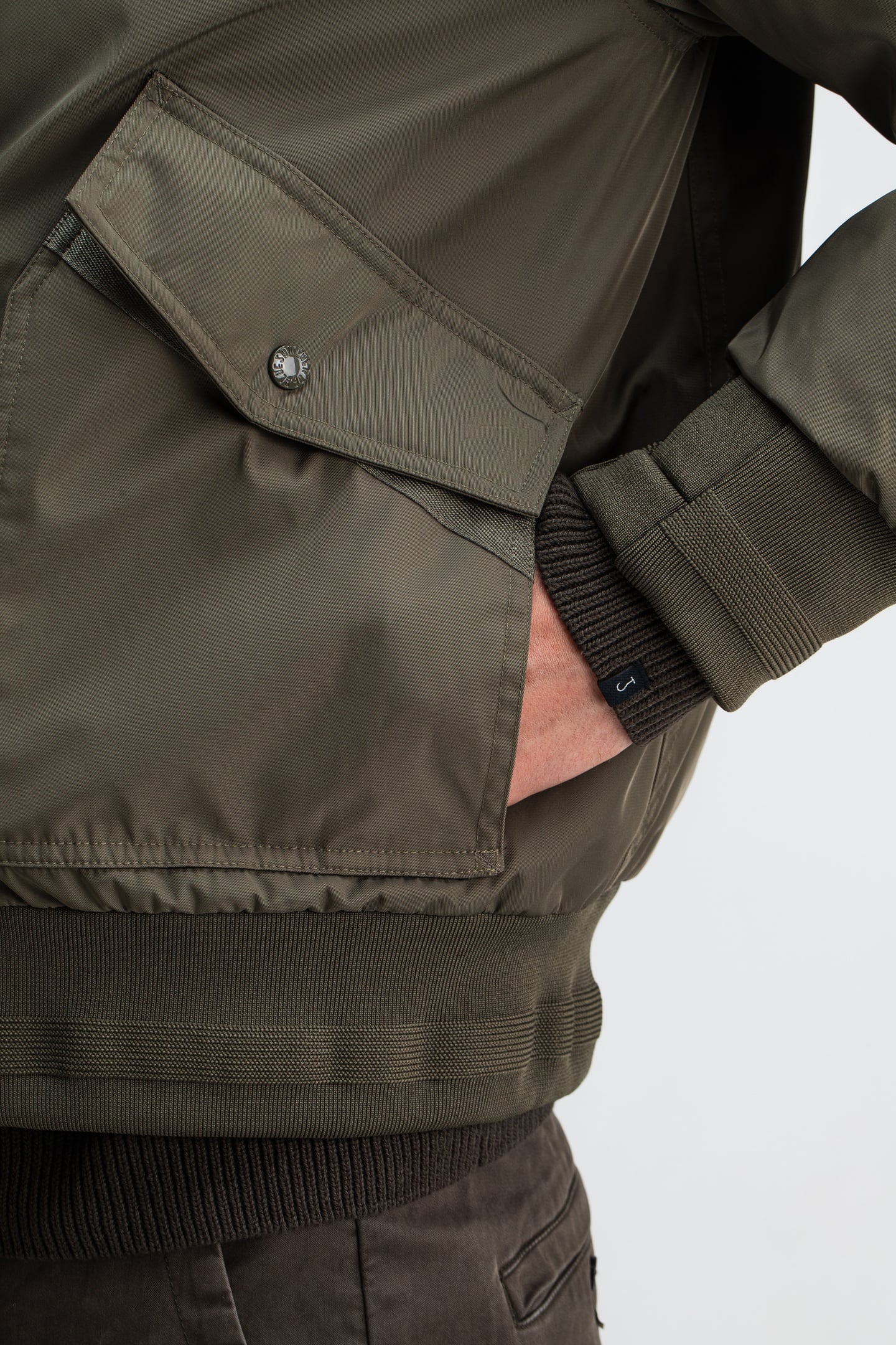 CARLO SATIN FLIGHT BOMBER DK. GRANITE GREEN 6