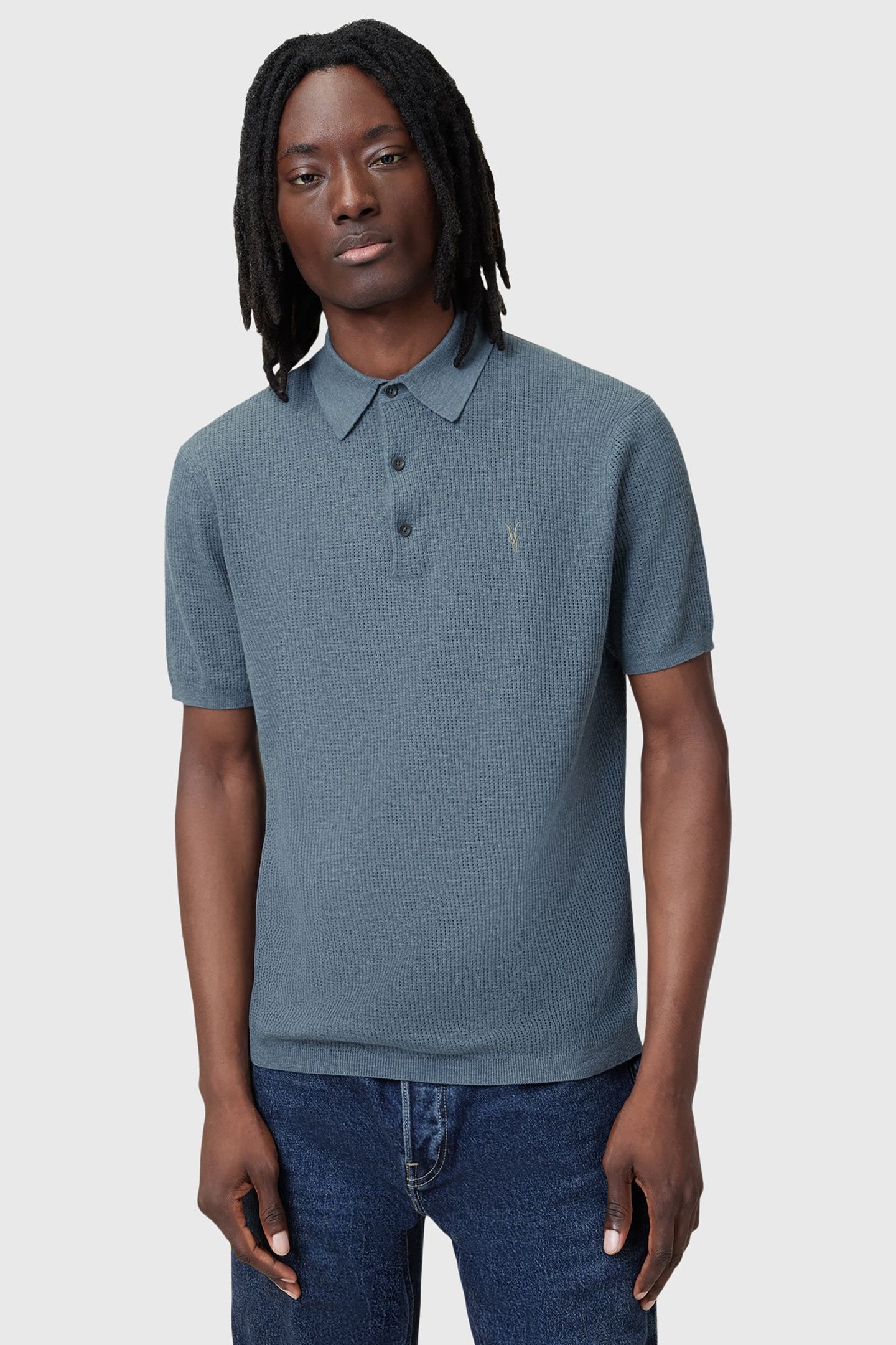 AUBREY SS POLO COMO BLUE 1