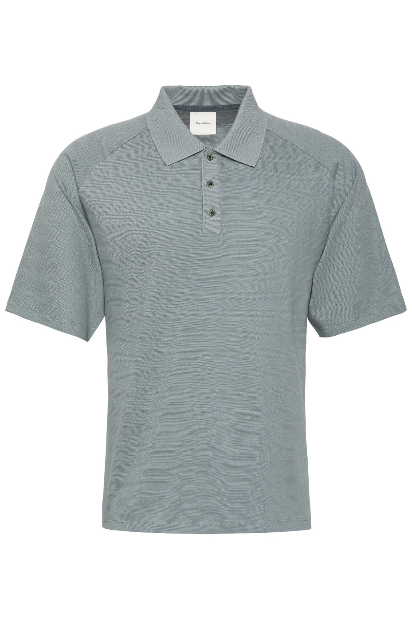 SS EASY BAR JACQUARD POLO FROSTED SPRUCE 5
