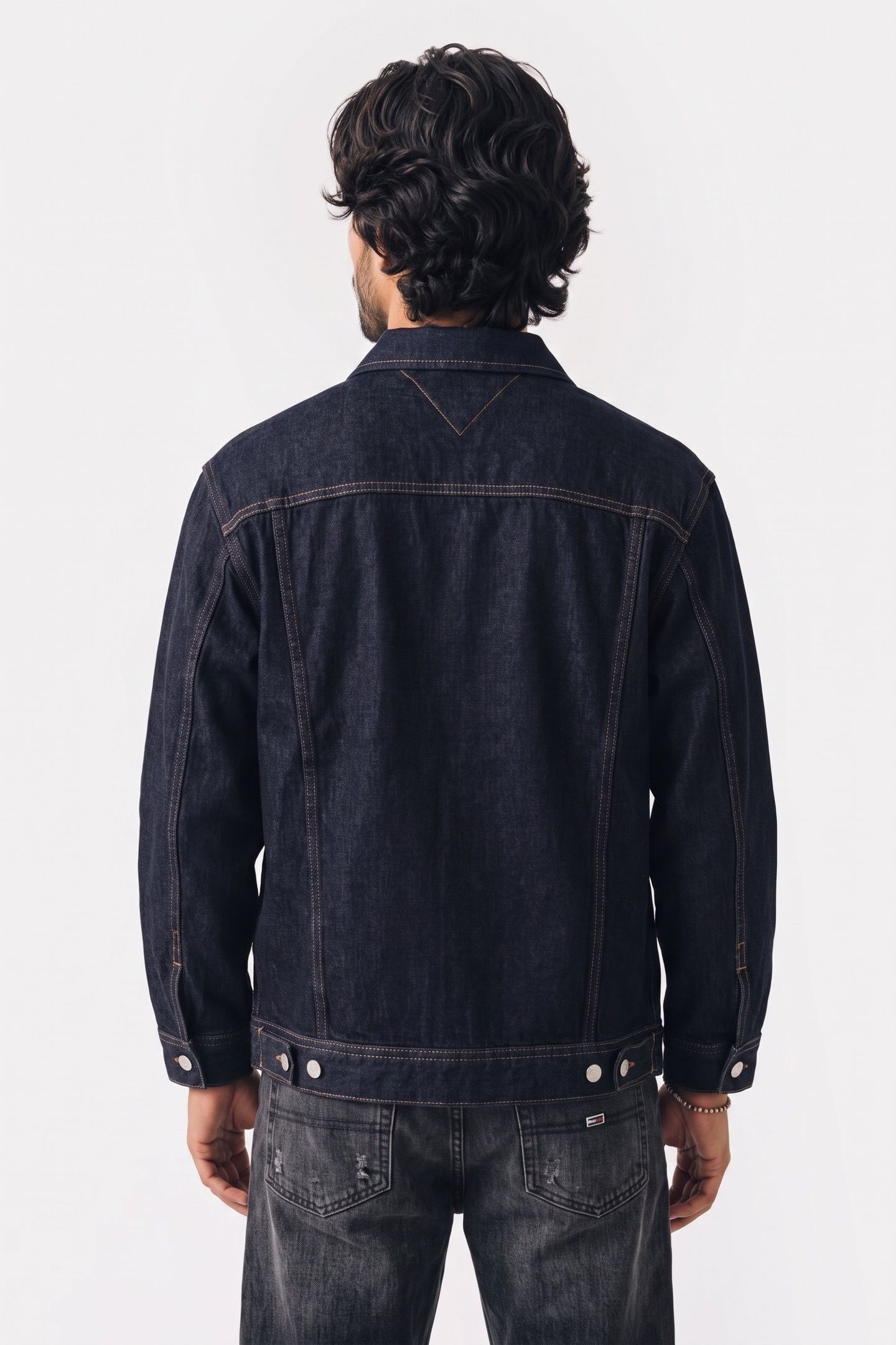 CHORE JACKET DENIM DARK 2