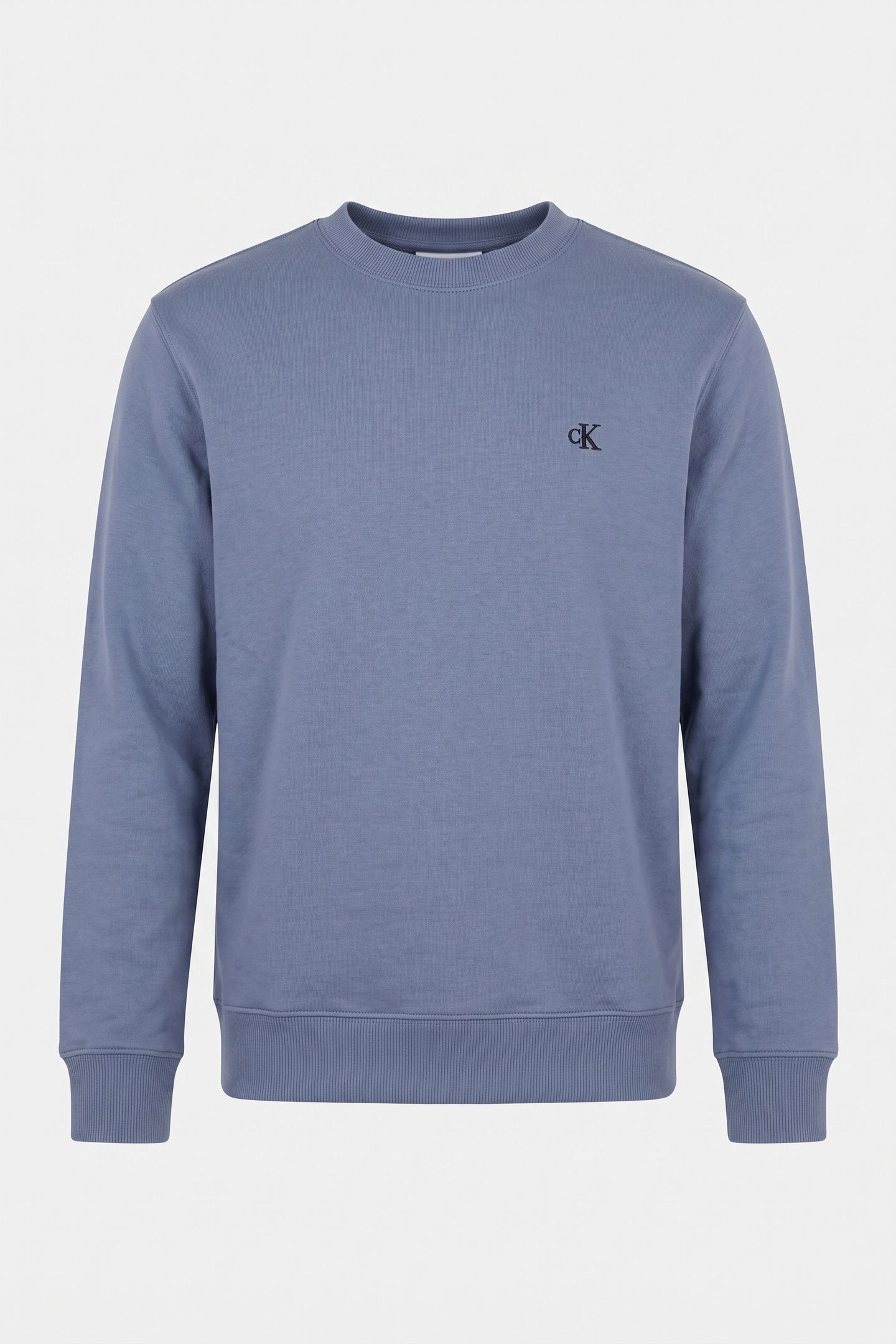 LONG SLEEVE CLASSIC 350GSM TERRY MONOGRAM DUSTY SAILOR BLUE 3