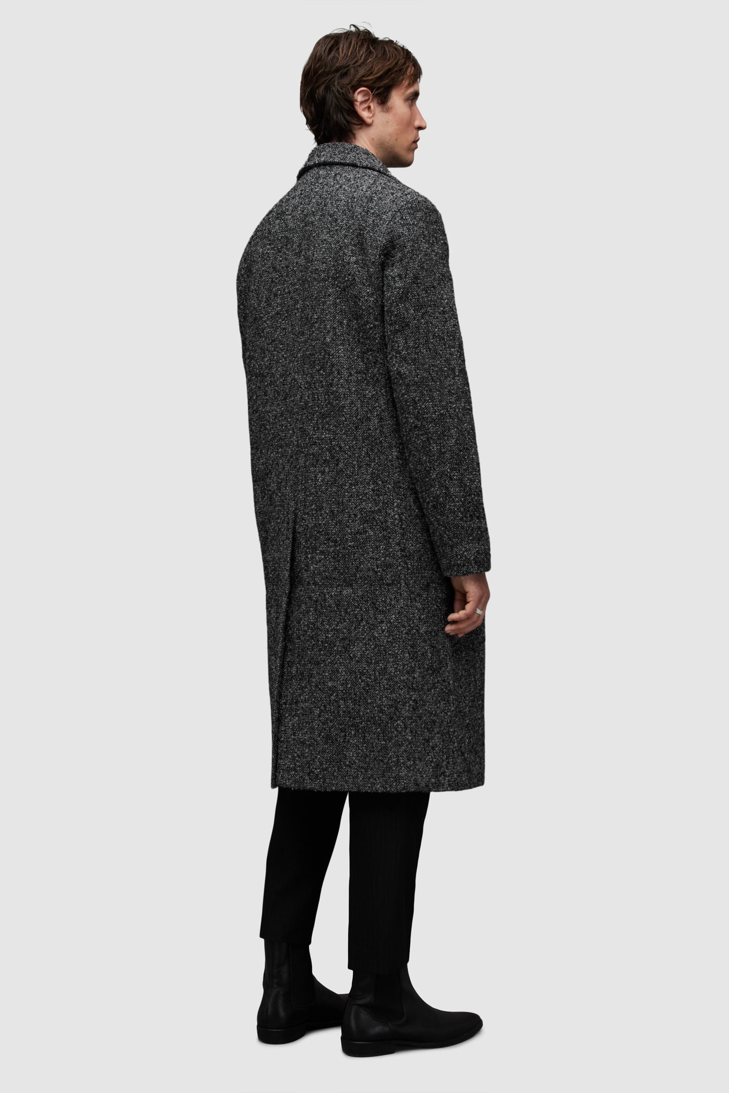 KEEGAN COAT BLACK/WHITE 6