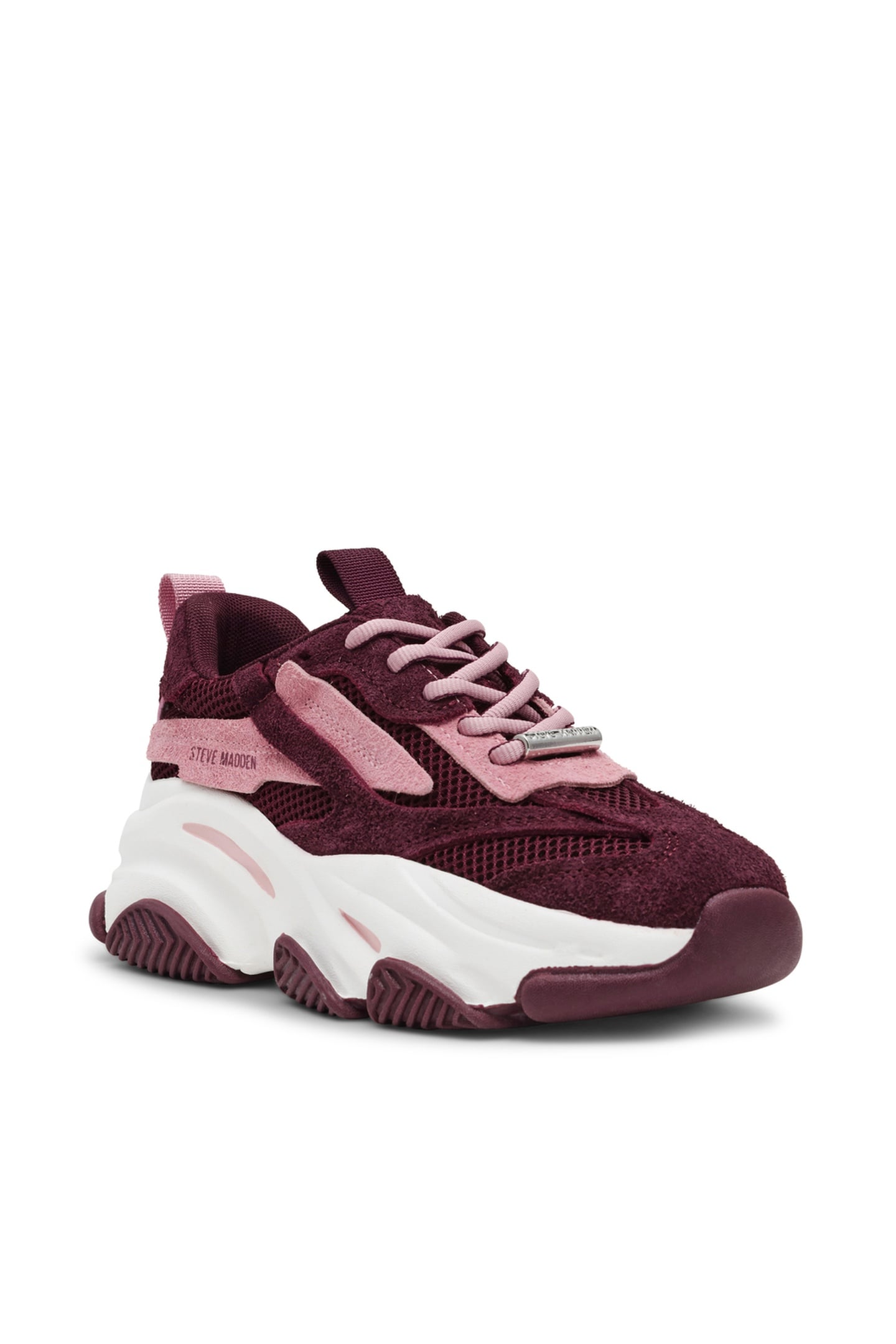 POSSESSION-E SNEAKERS DARK CHERRY SUEDE 1