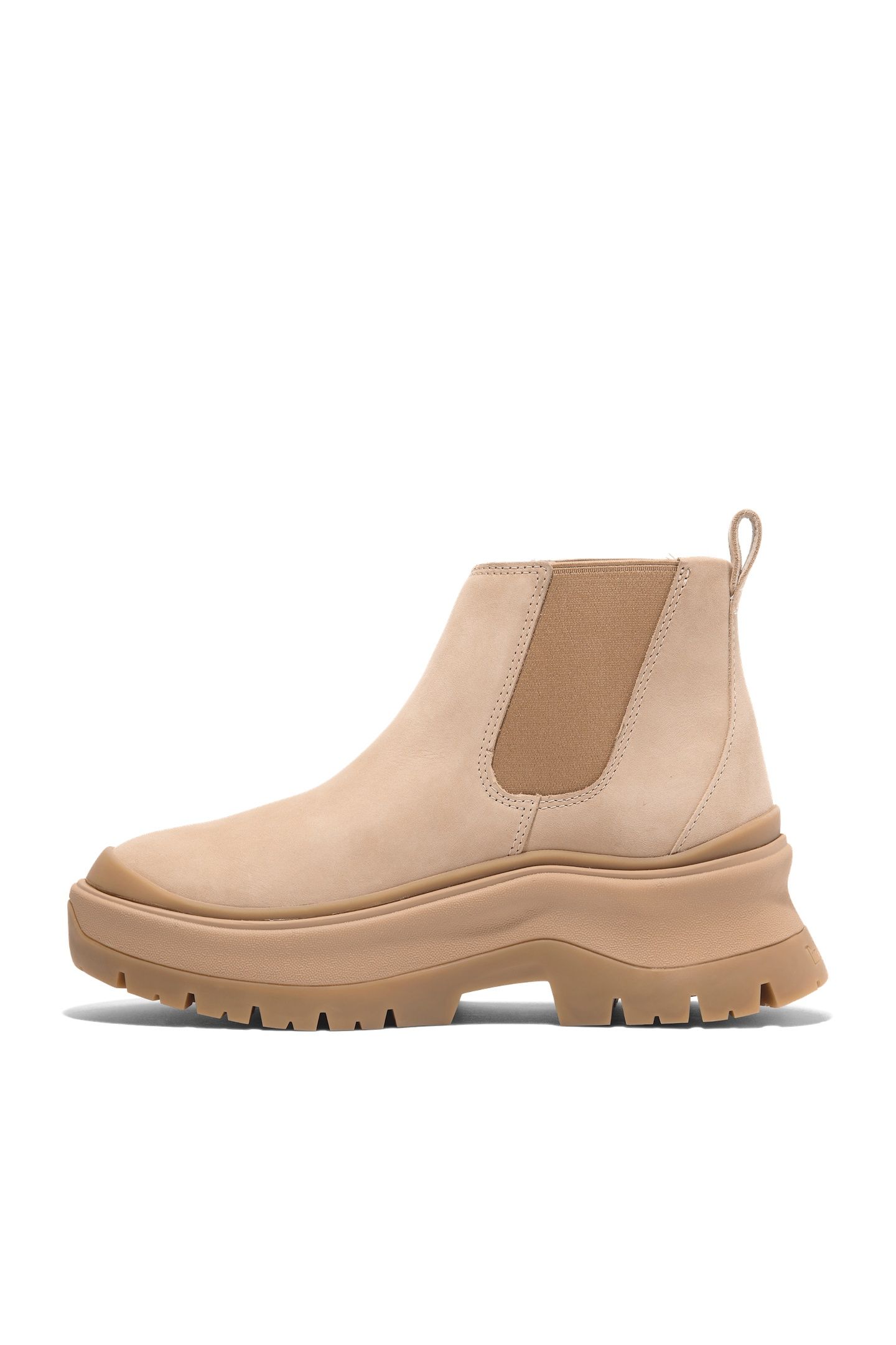 ROXIE LANE MID CHELSEA BOOT LIGHT BEIGE NUBUCK 3