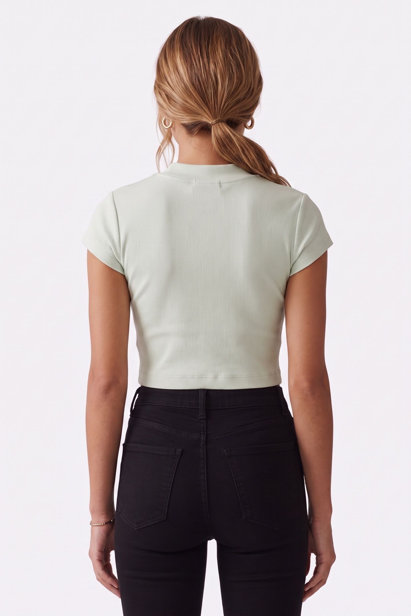 SHORT SLEEVE SEASONAL LOGO BABY TEE PHANTOM GREEN 2
