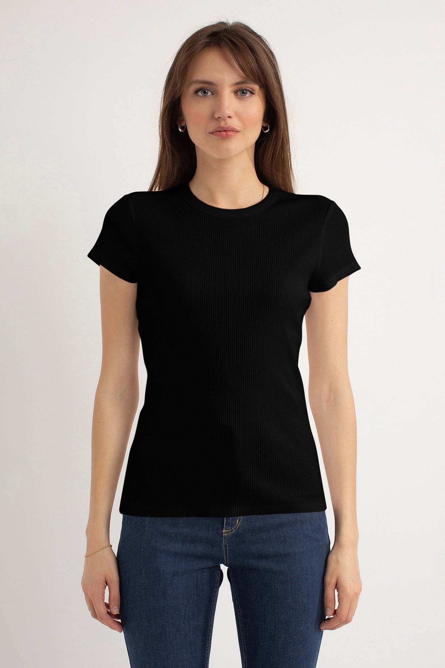 HARLEY SS RIB T-SHIRT BLACK 1