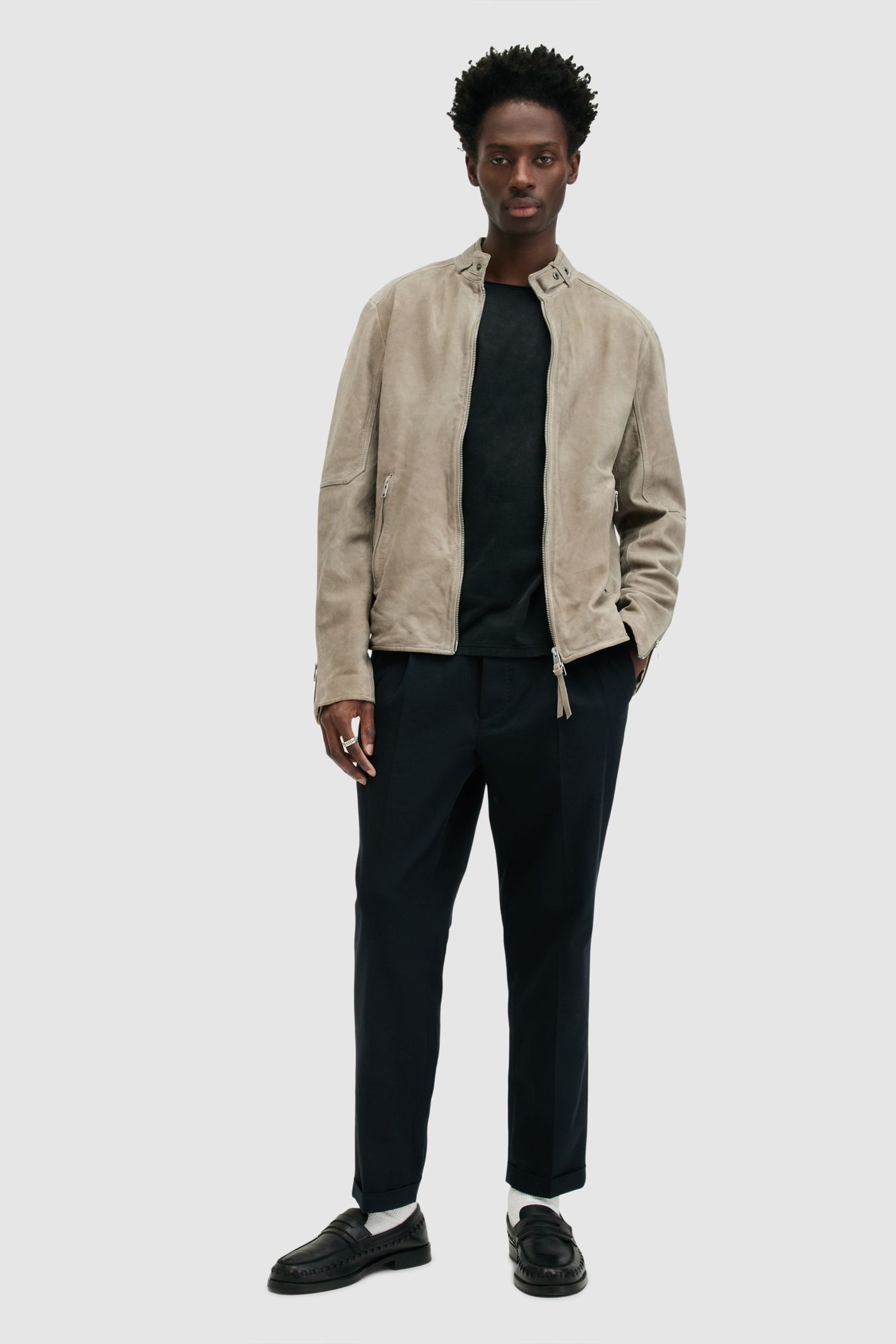 CORA JACKET FROSTED TAUPE 2