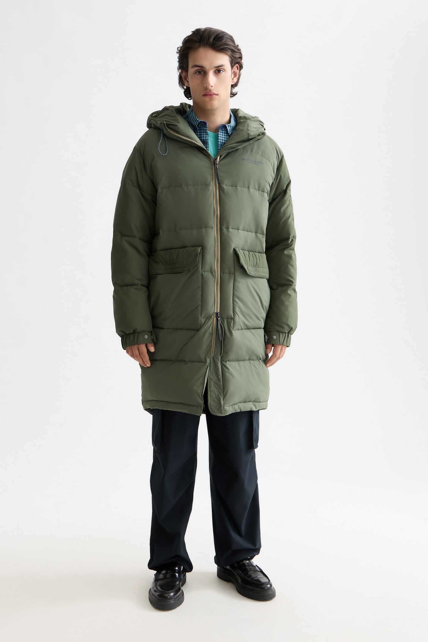 LONG PUFFER JACKET THYME 1