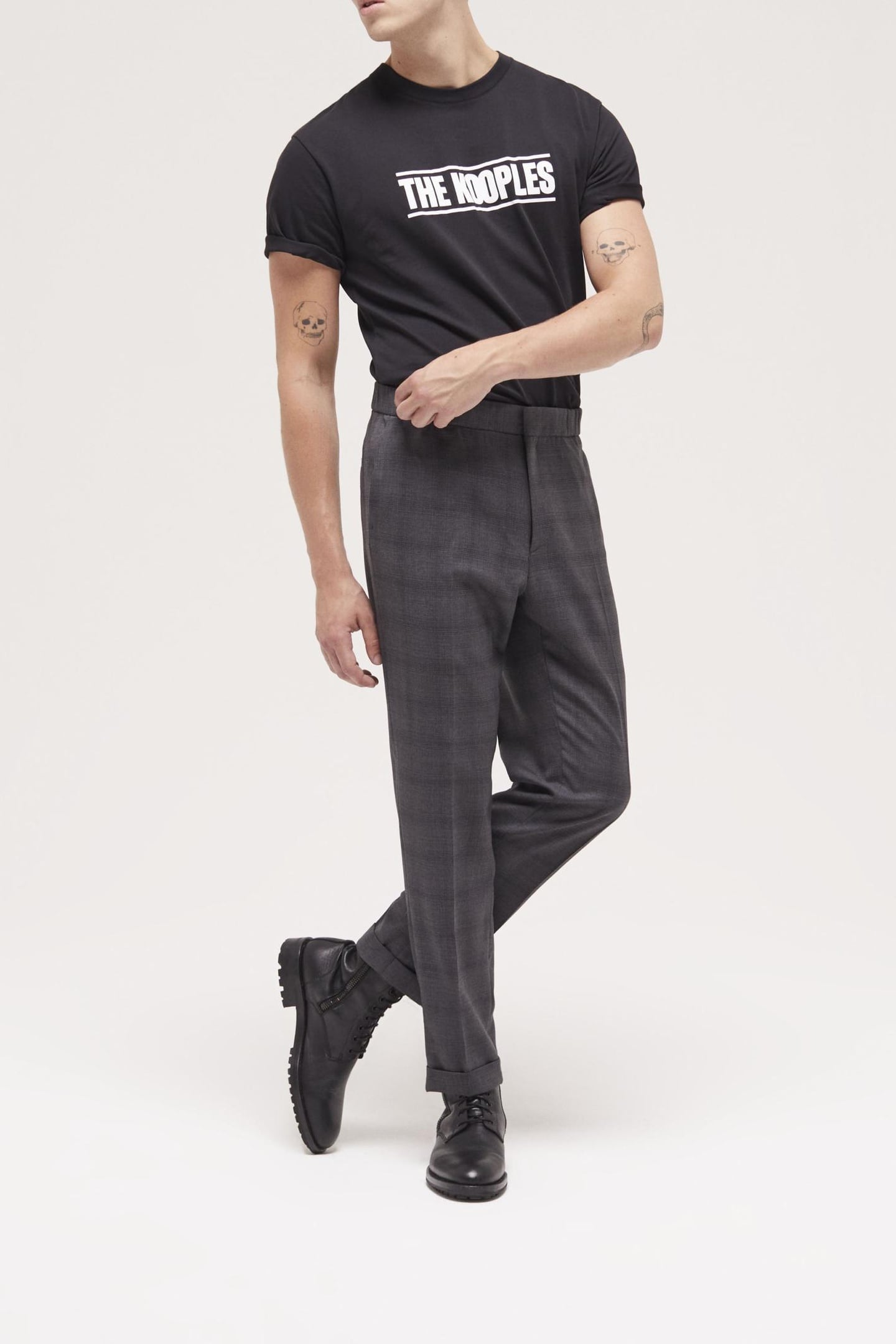 PANTALON COSTUME FIT BLACK 1