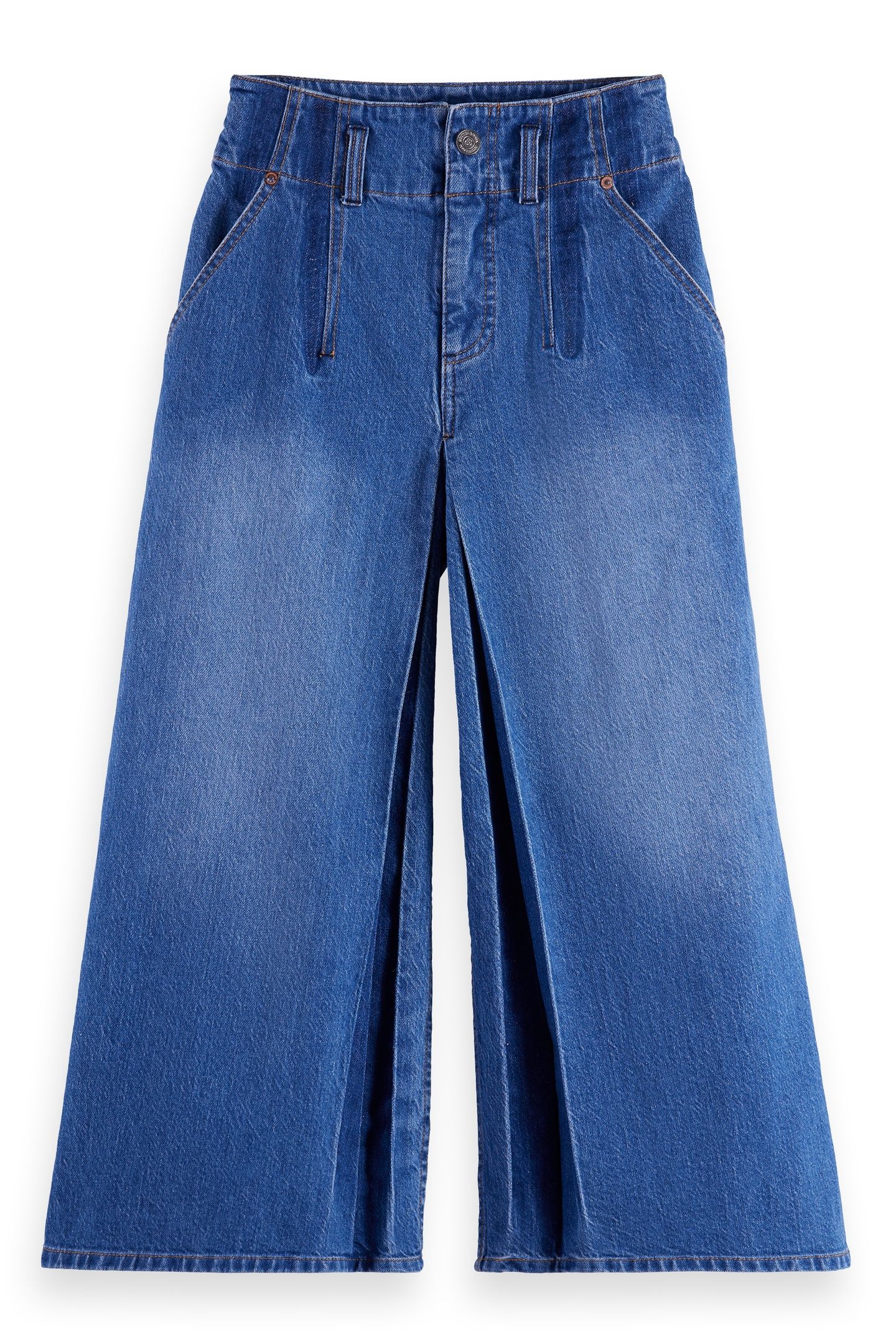 GIRLS THE WAVE CUSTOMISED WIDE JEANS — ART FROM THE HEART 3
