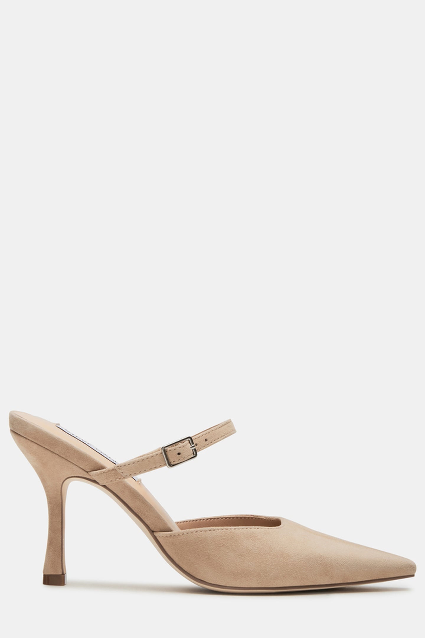 BRECKI MULES TAUPE SUEDE 1